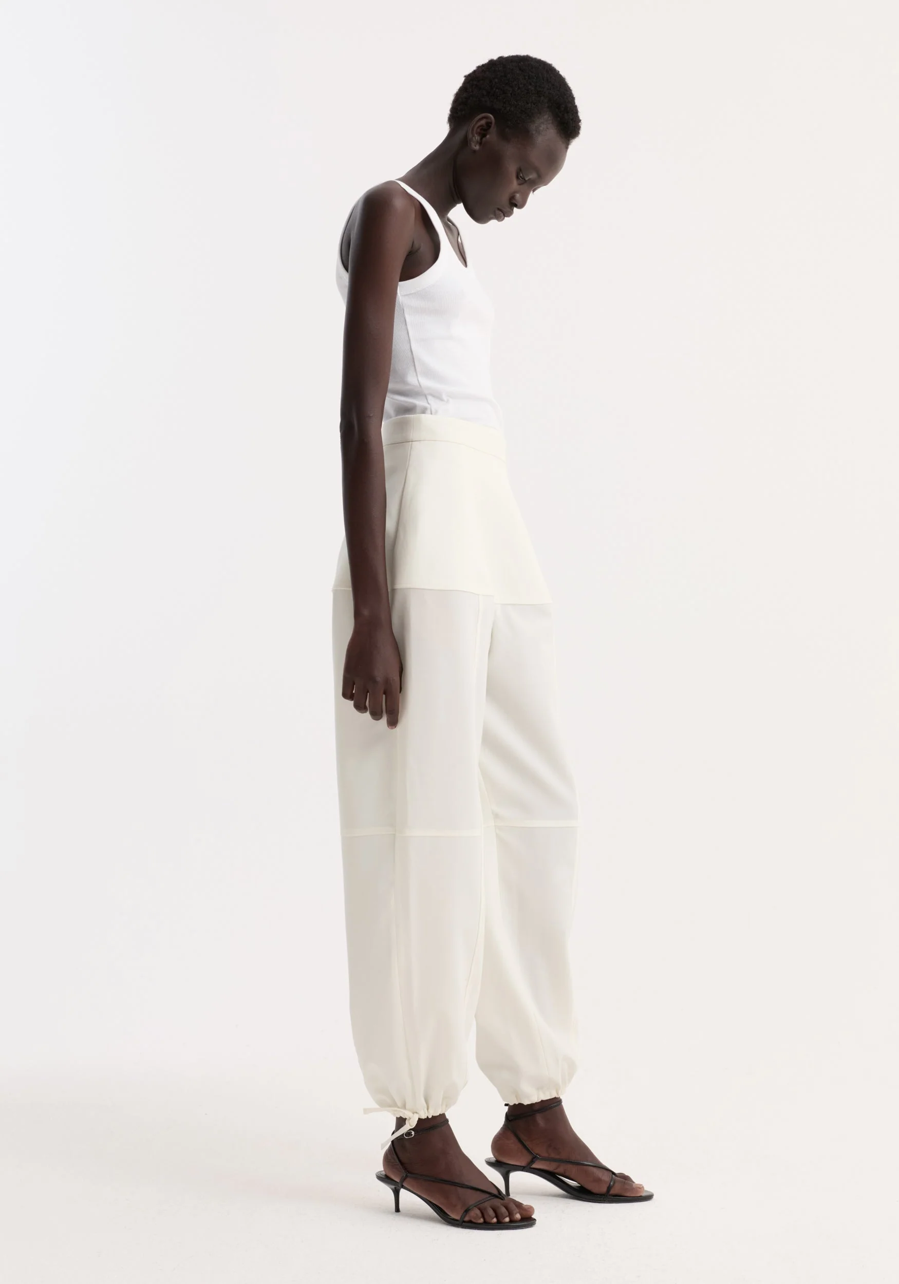ROHE - Sculptural trousers | off white - Image 3