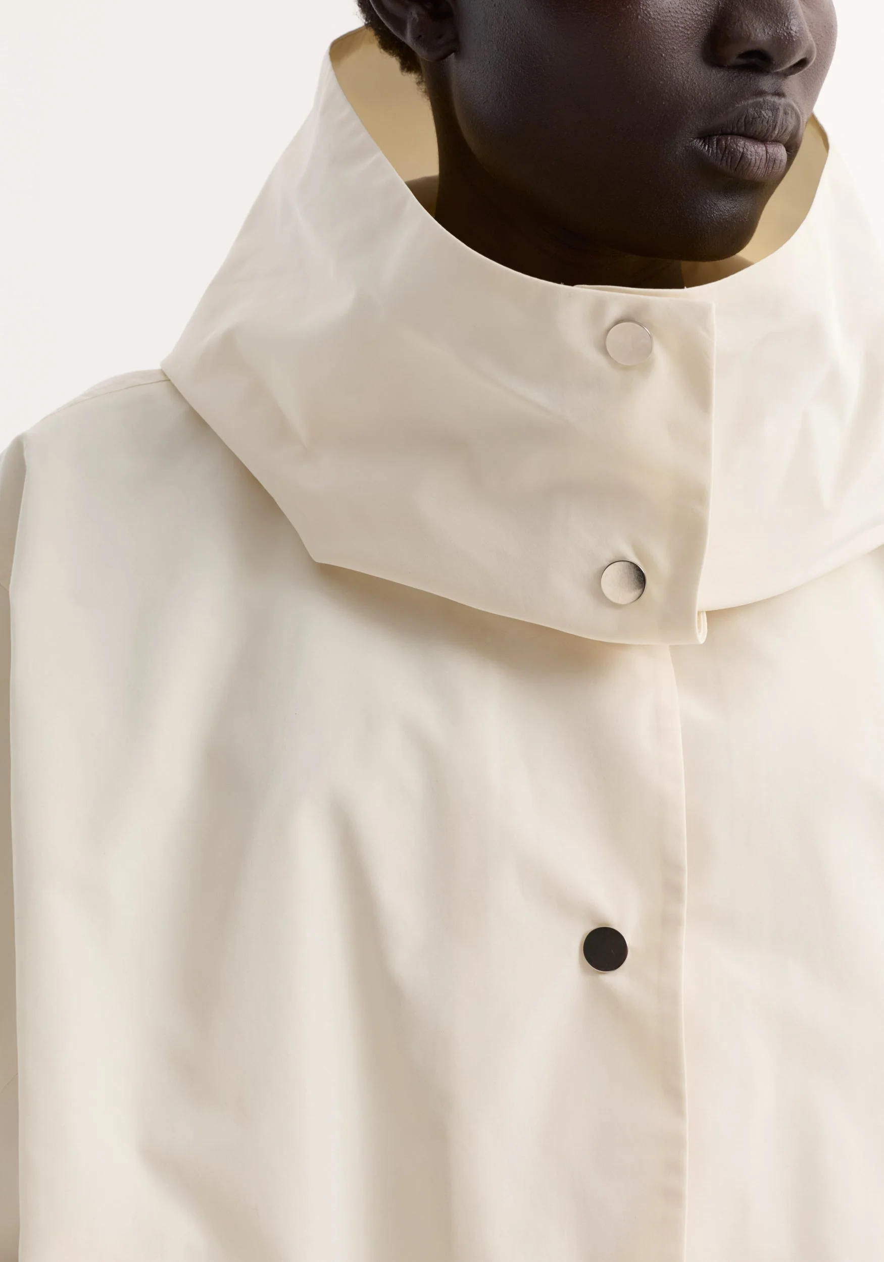 ROHE - Volume silk - blend jacket | cream - Image 3