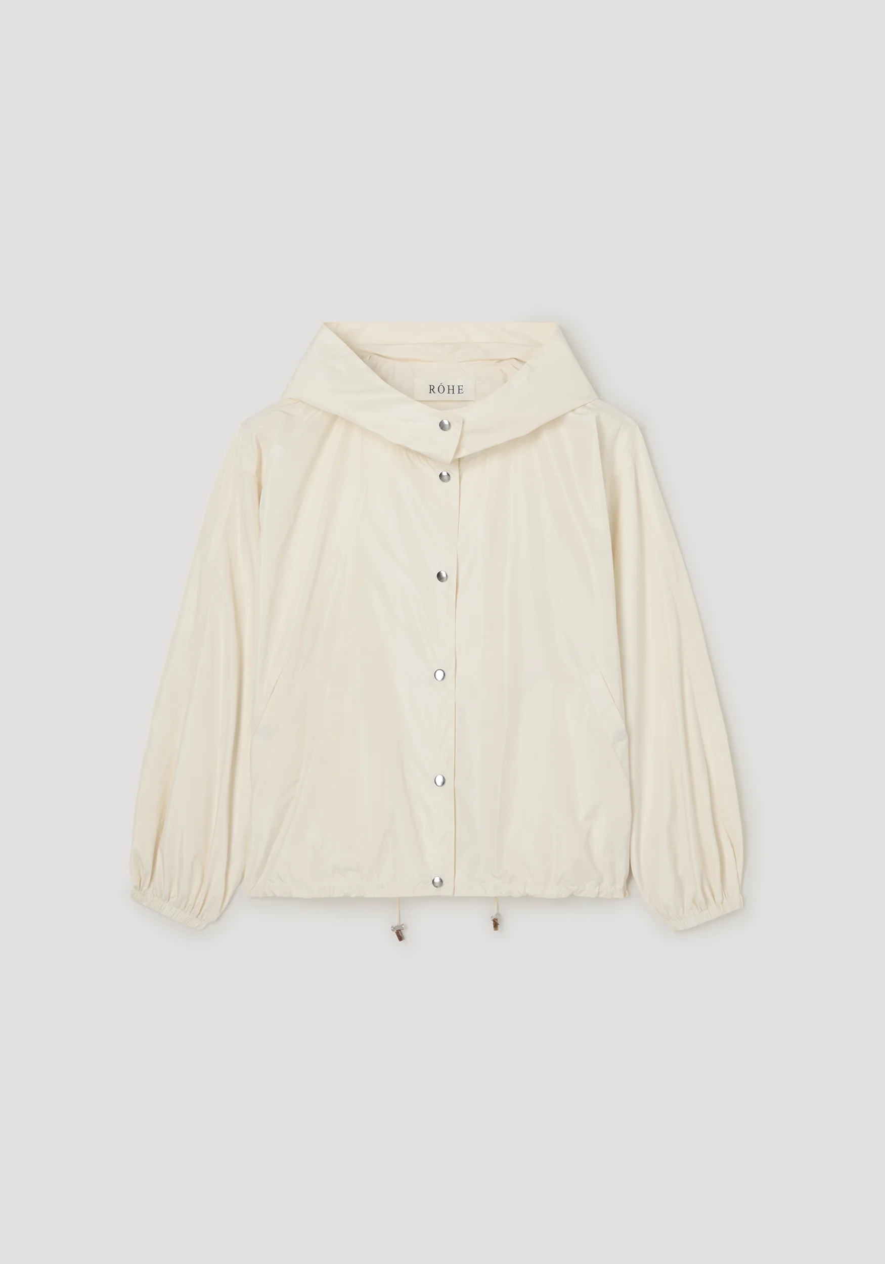 ROHE - Volume silk - blend jacket | cream - Image 6