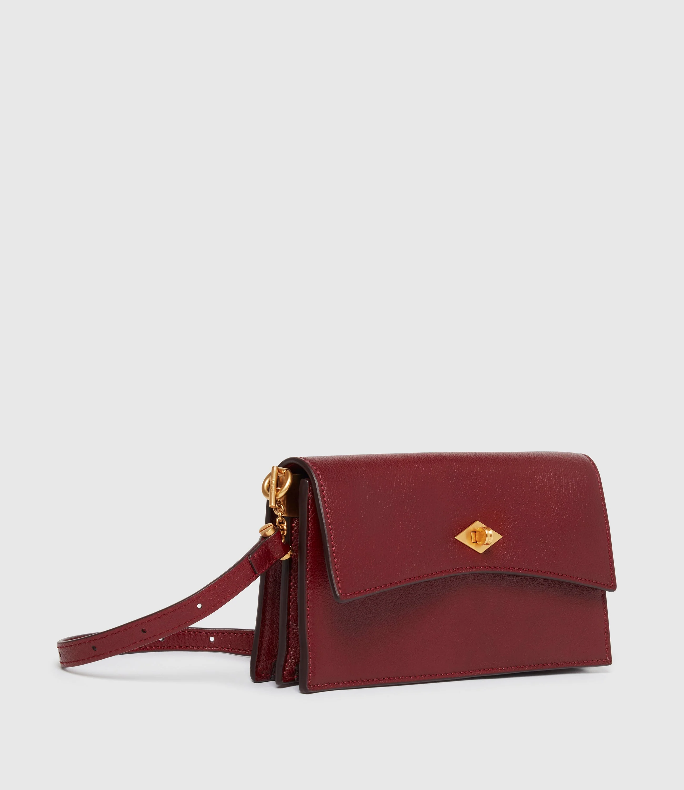 Metier - Roma Mini Clutch Buffalo Dark Cherry - Image 2