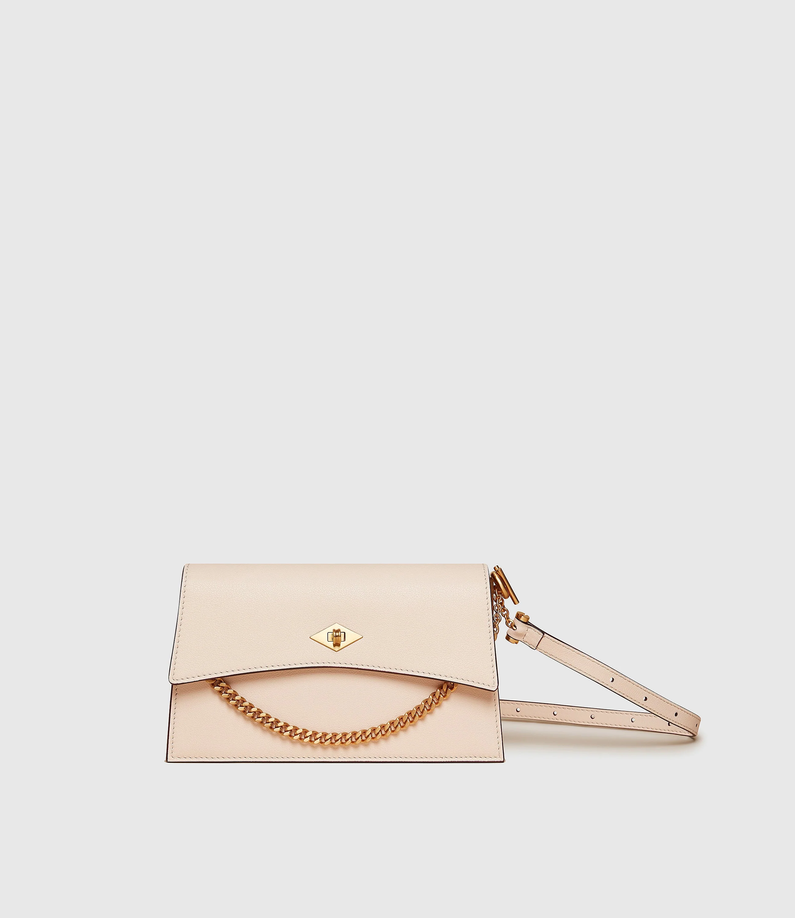 Metier - Roma Mini Clutch Smooth Calfskin Blush