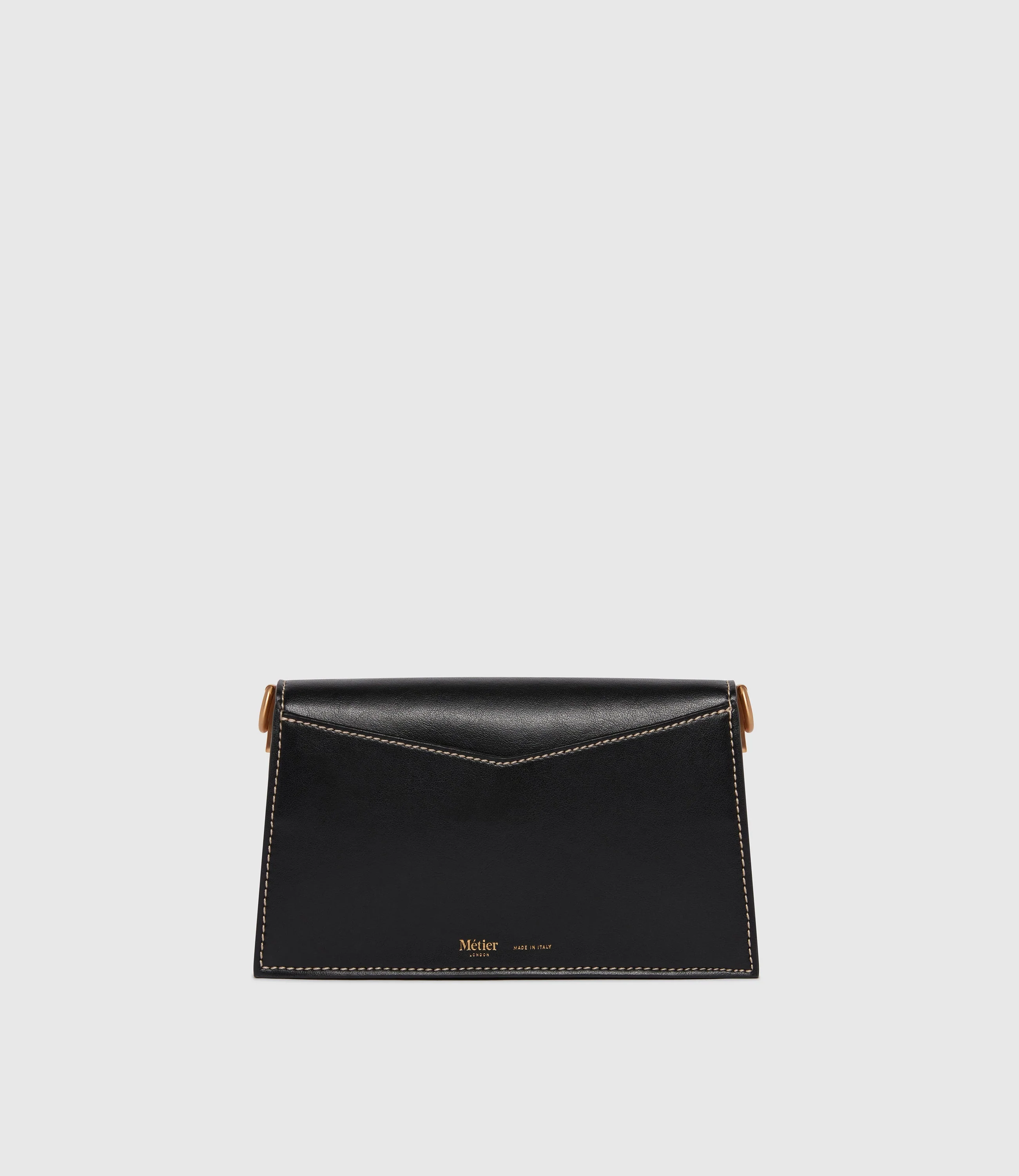 Metier - Roma Mini Clutch Natural Linen and Apple Leather - Image 3