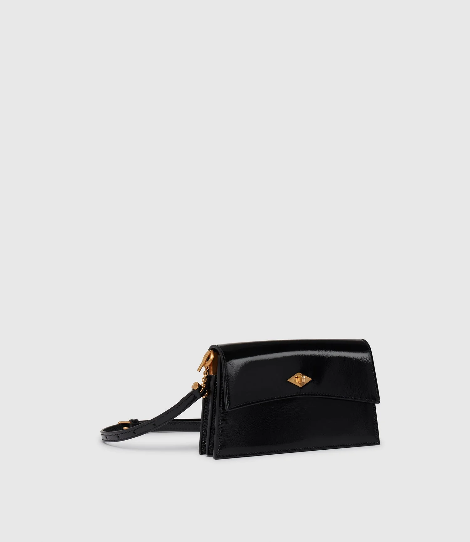 Metier - Roma Mini Glossy Calfskin Black - Image 2