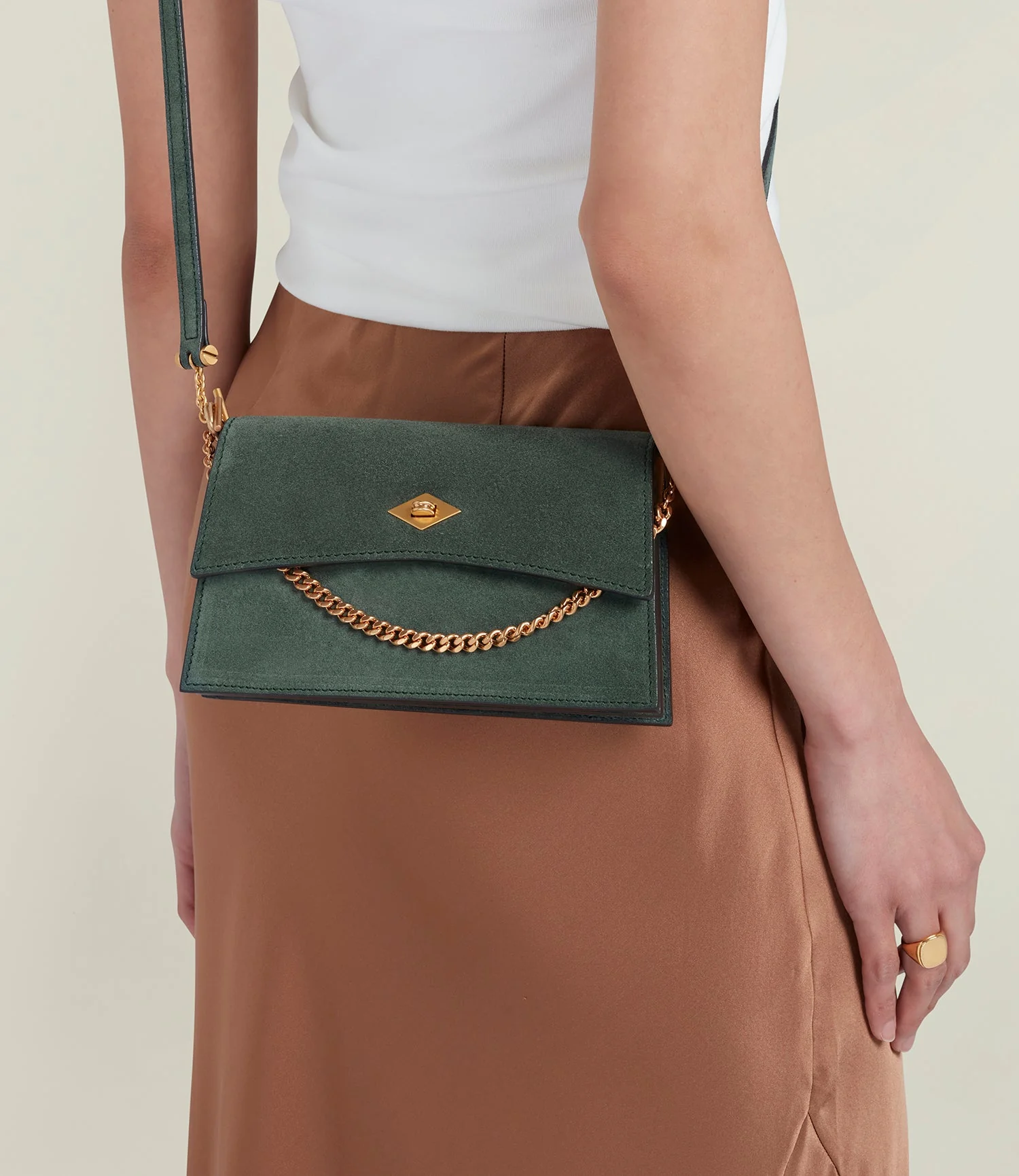 Metier - Roma Mini Suede Emerald - Image 2