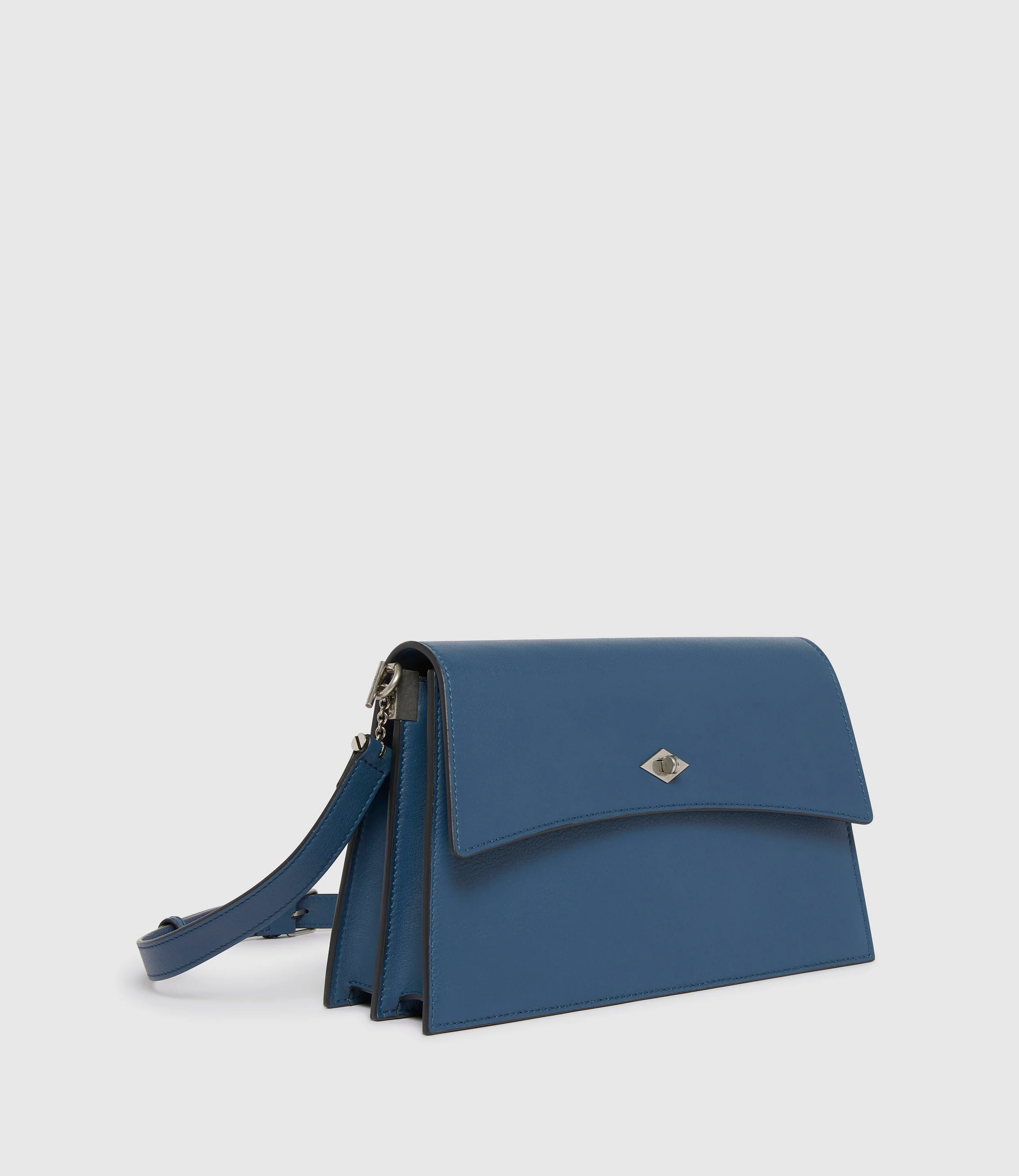 Metier - Roma Shoulder Bag Smooth Calfskin Storm - Image 2