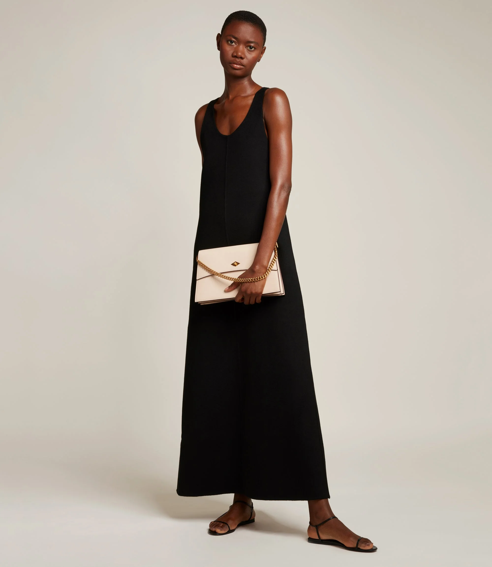 Metier - Roma Shoulder Bag Smooth Calfskin Blush - Image 4