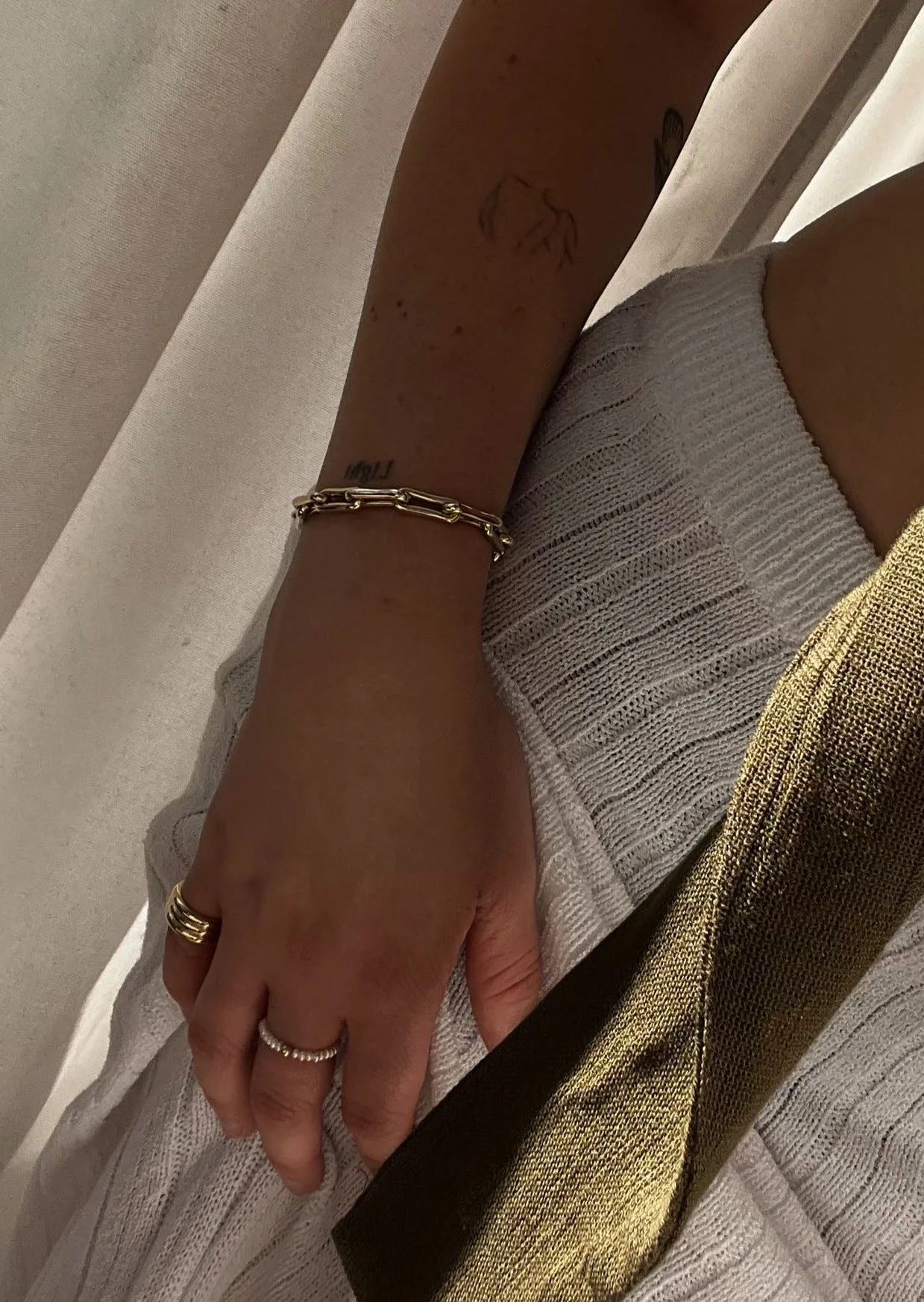 Kinn - Rome Bold Link Chain Bracelet - Image 3