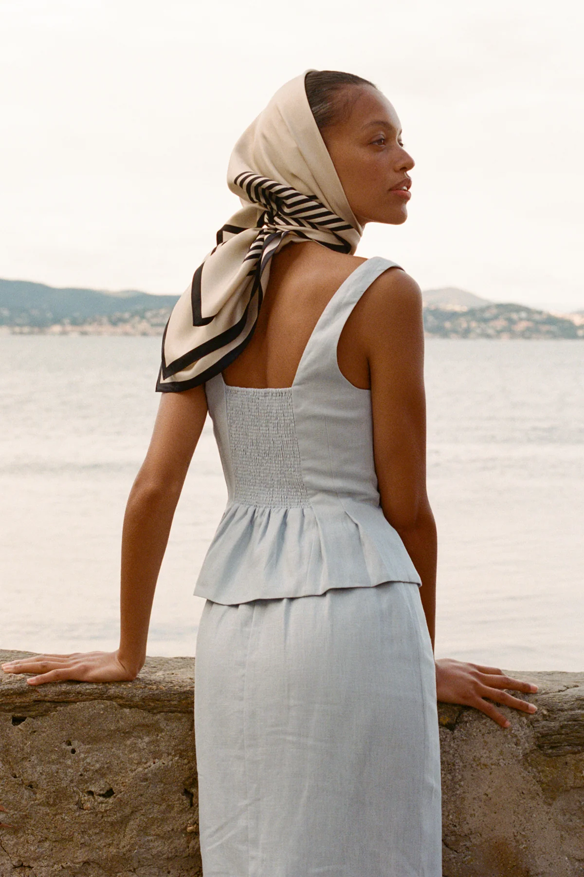 Posse - ROSALIE TOP - SILVER BLUE - Image 9