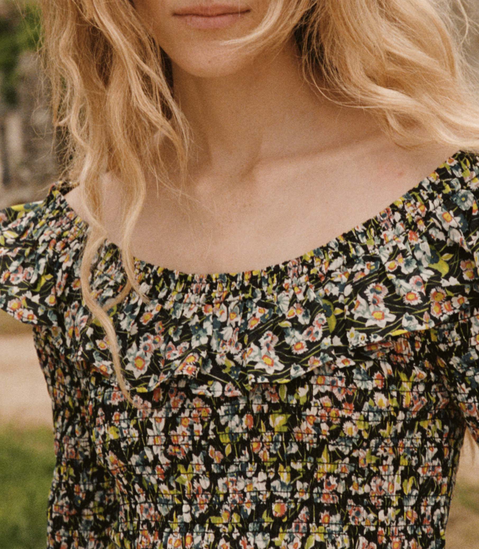 DÔEN - ROSENDA DRESS -- BLOSSOM BREEZE - Image 2