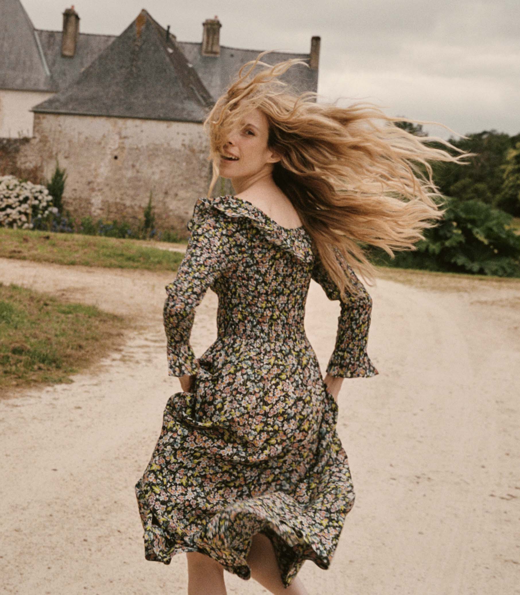 DÔEN - ROSENDA DRESS -- BLOSSOM BREEZE - Image 4
