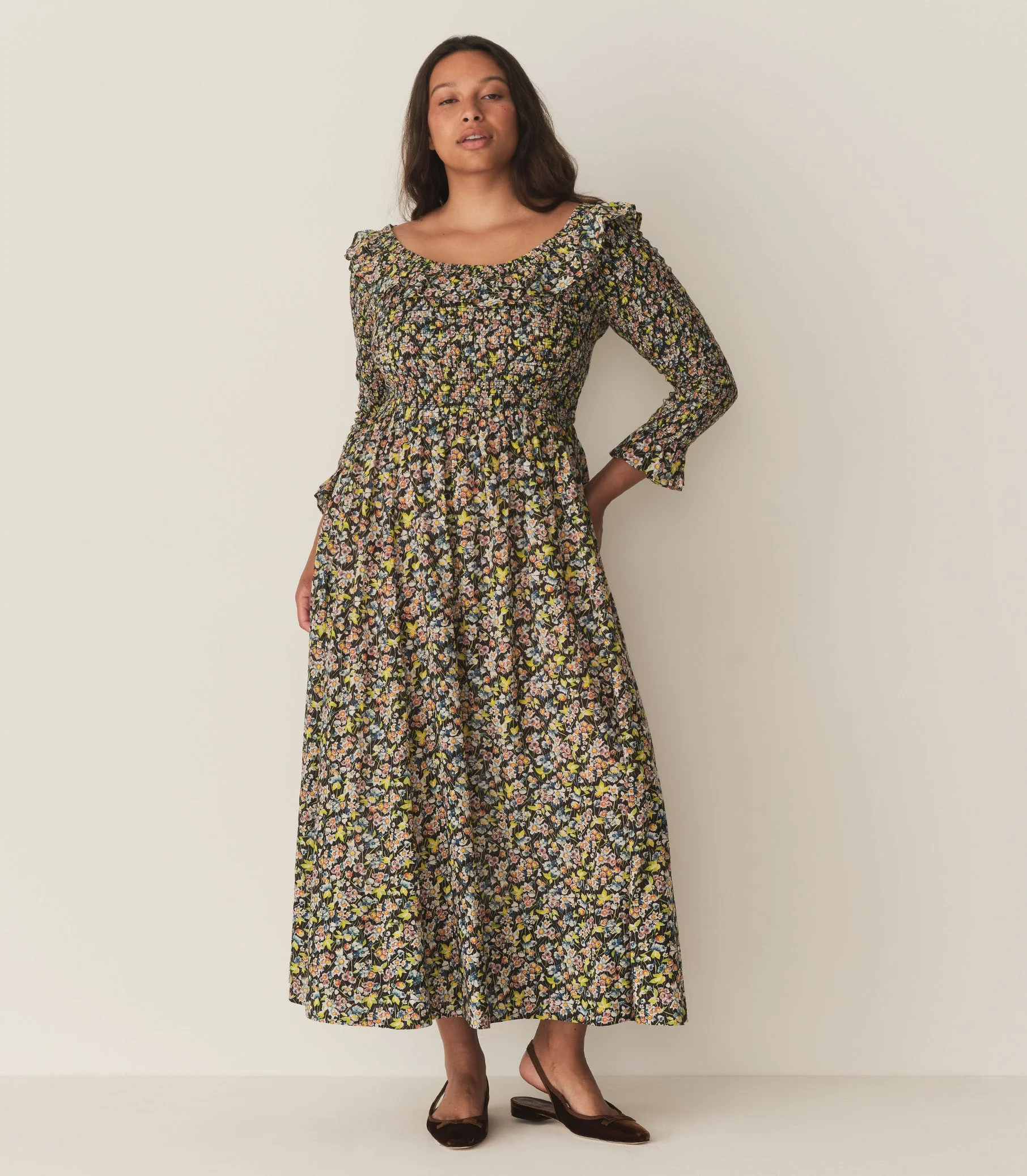 DÔEN - ROSENDA DRESS -- BLOSSOM BREEZE - Image 5