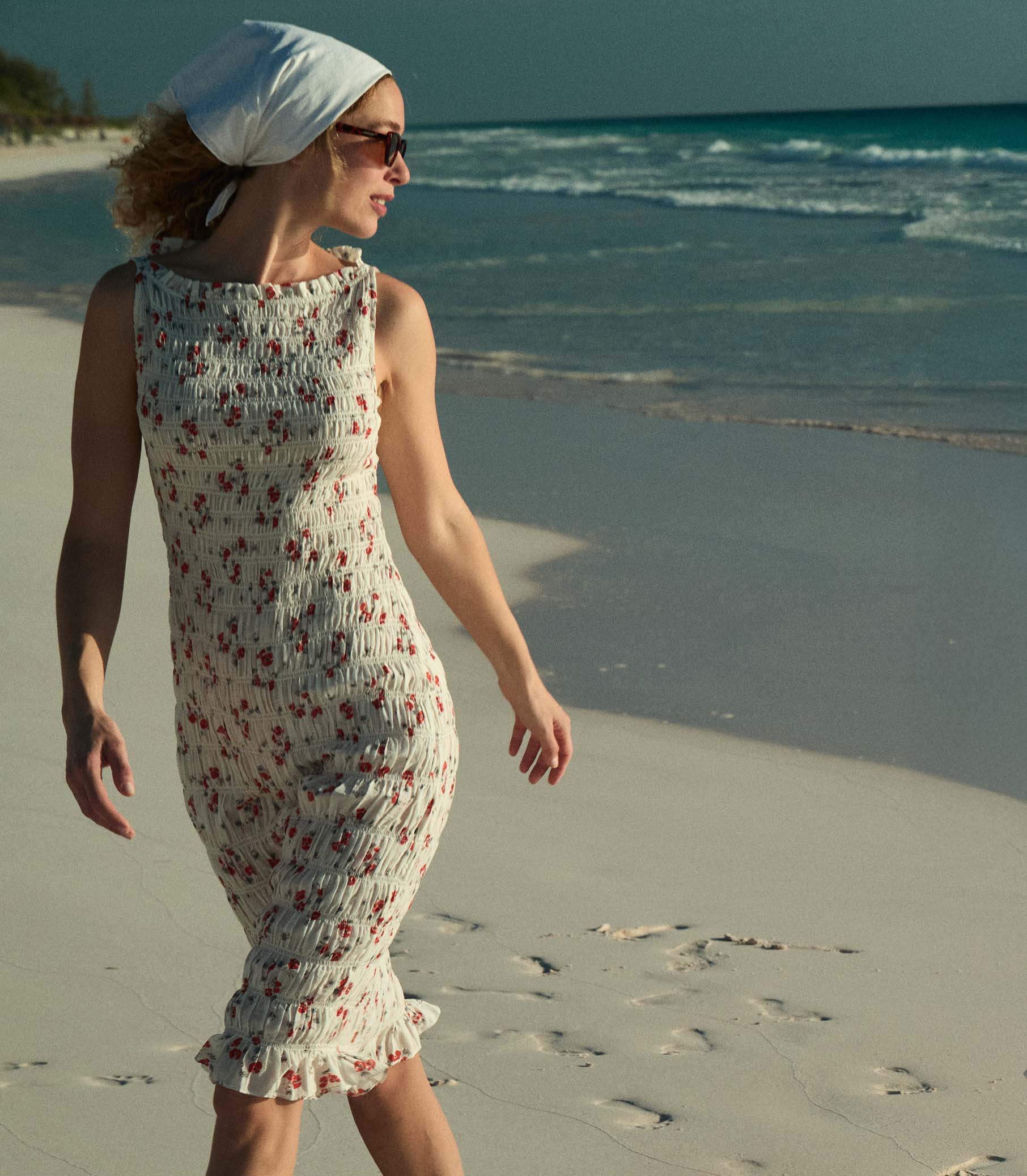 DÔEN - ROSINE DRESS -- POPPY FIELD - Image 2