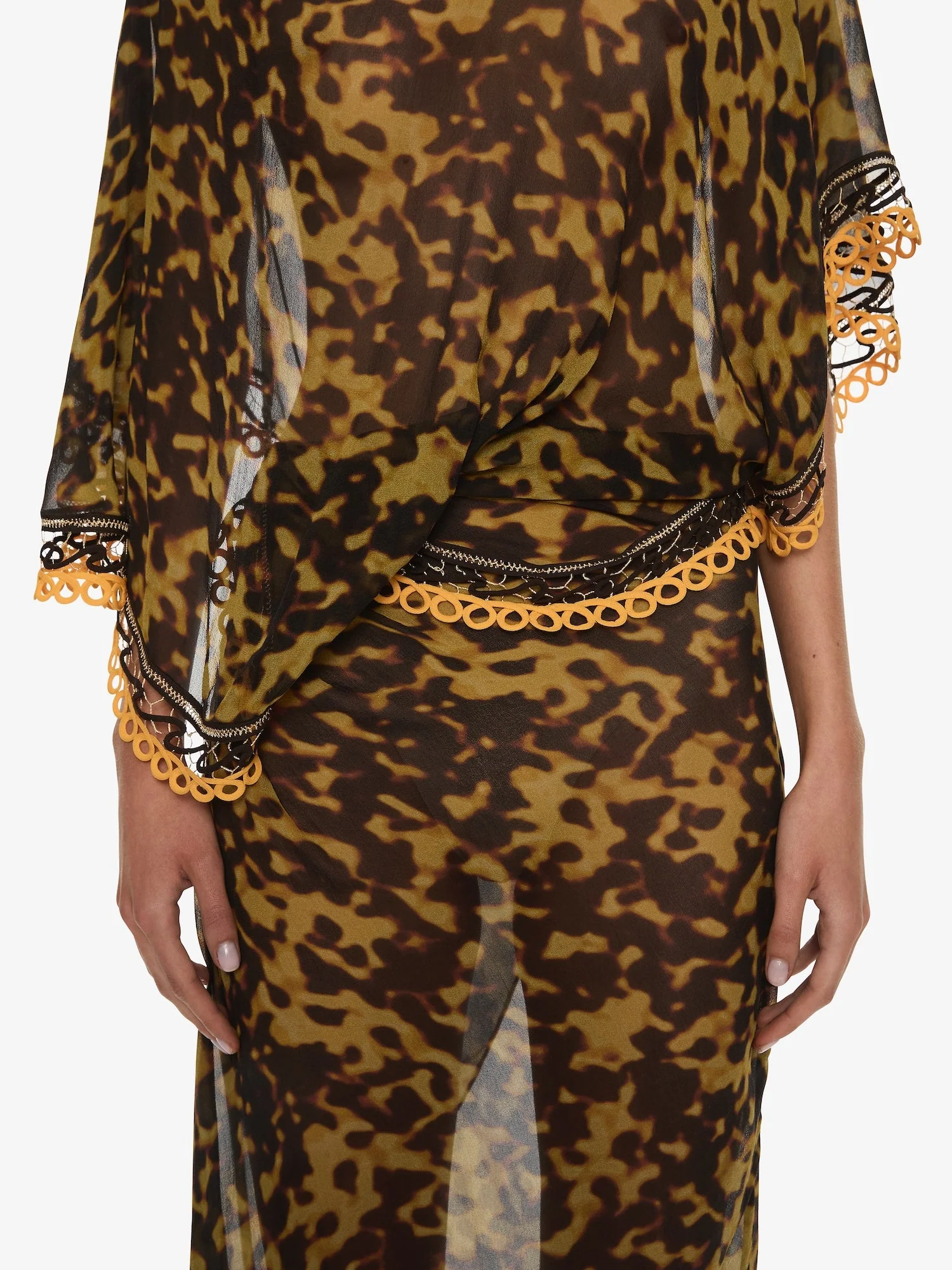 Christopher Esber - Roule Trimmed Backless Drape Dress - Image 3