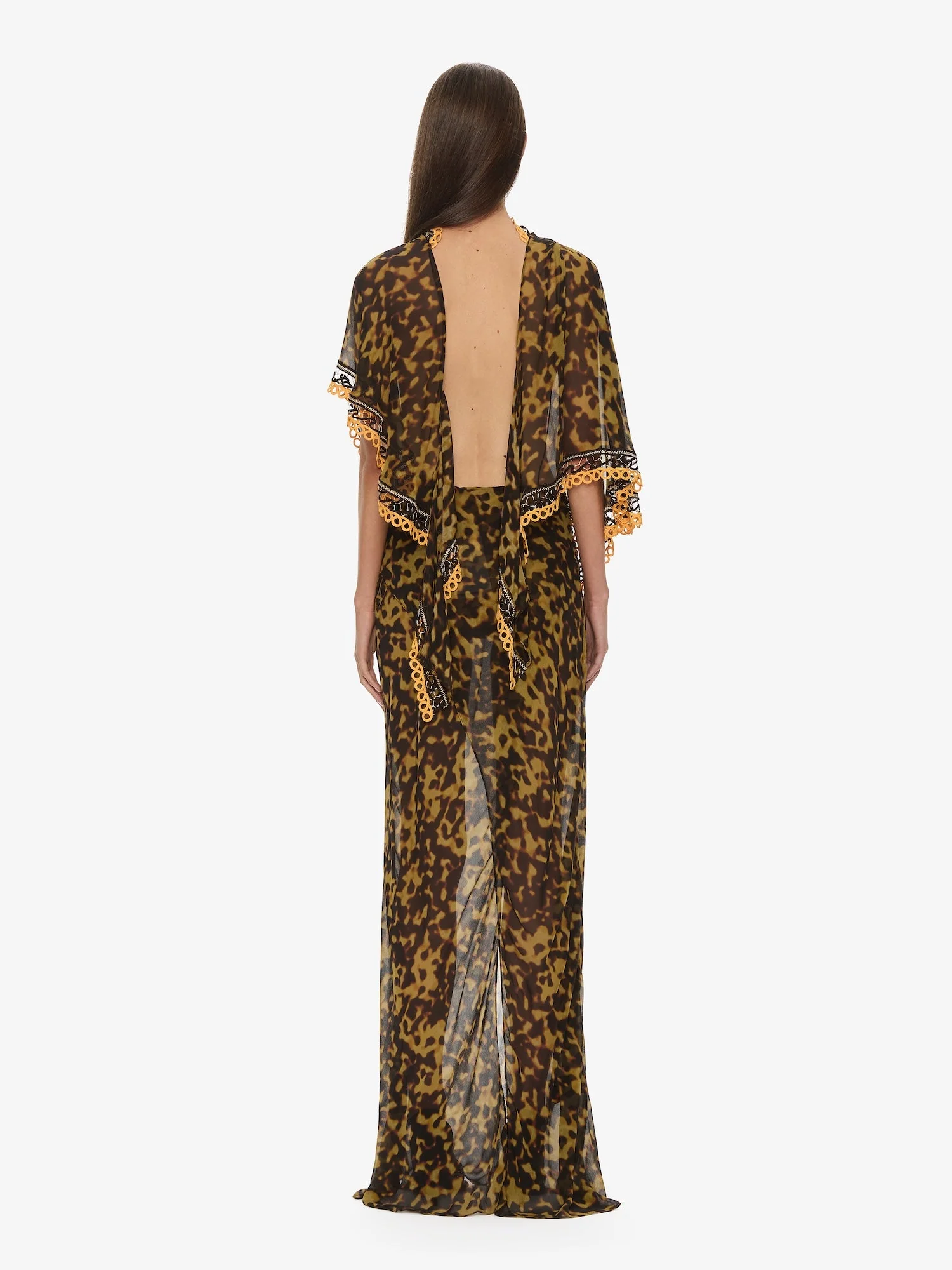 Christopher Esber - Roule Trimmed Backless Drape Dress - Image 5