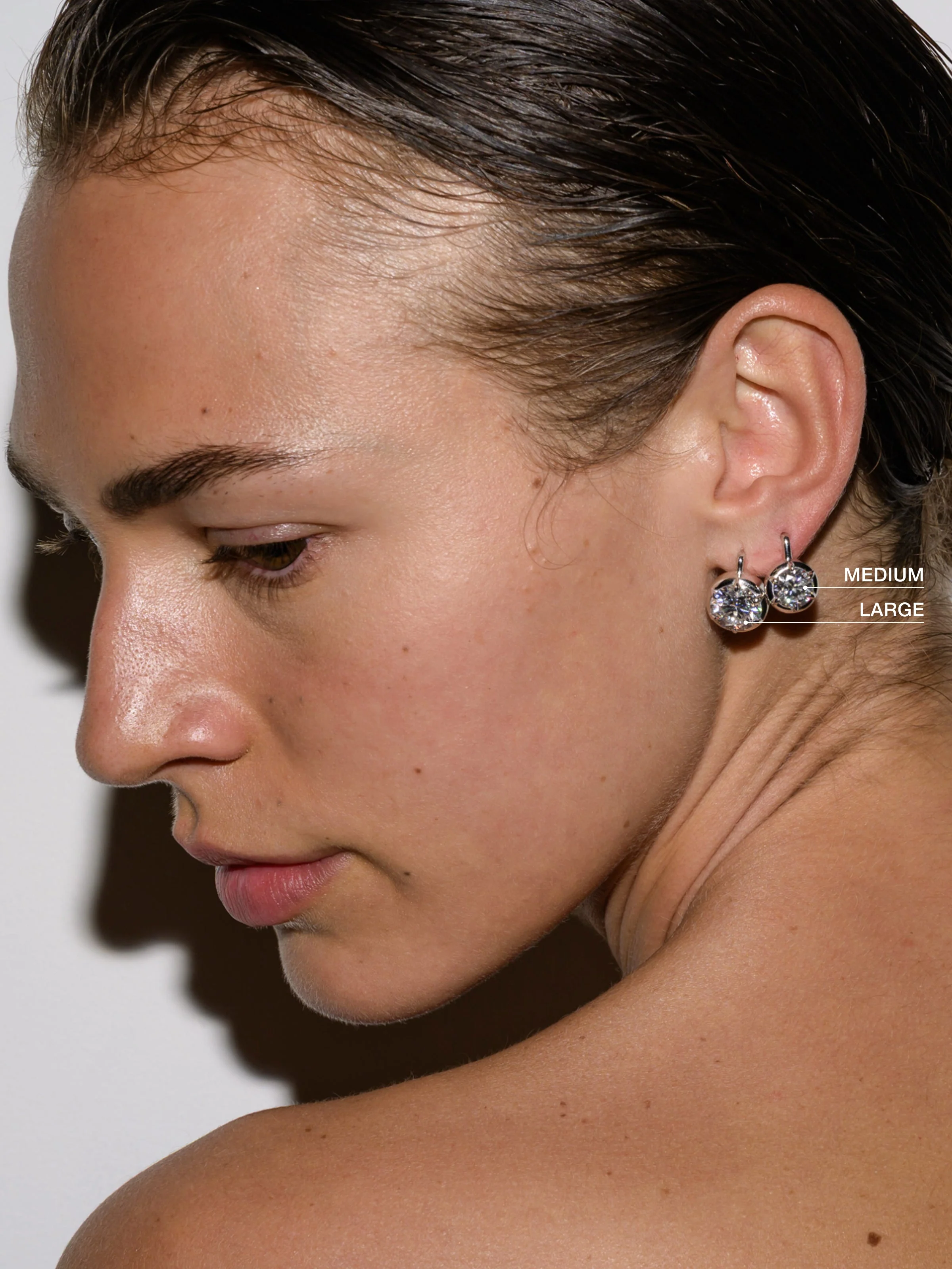 Dorsey - MAXWELL EARRINGS IN MOISSANITE - Image 5