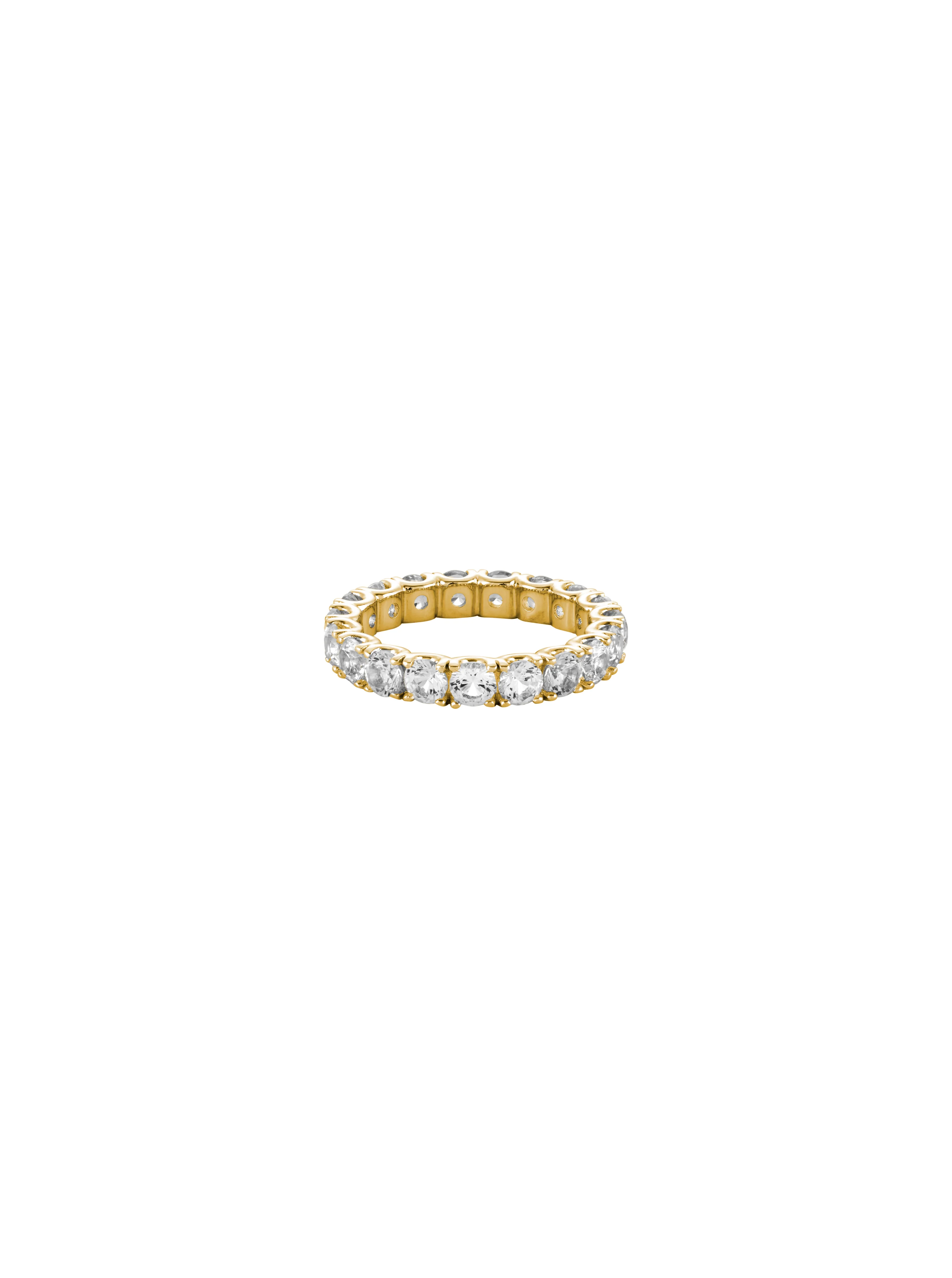 Dorsey - ROUND CUT ETERNITY BAND, GOLD