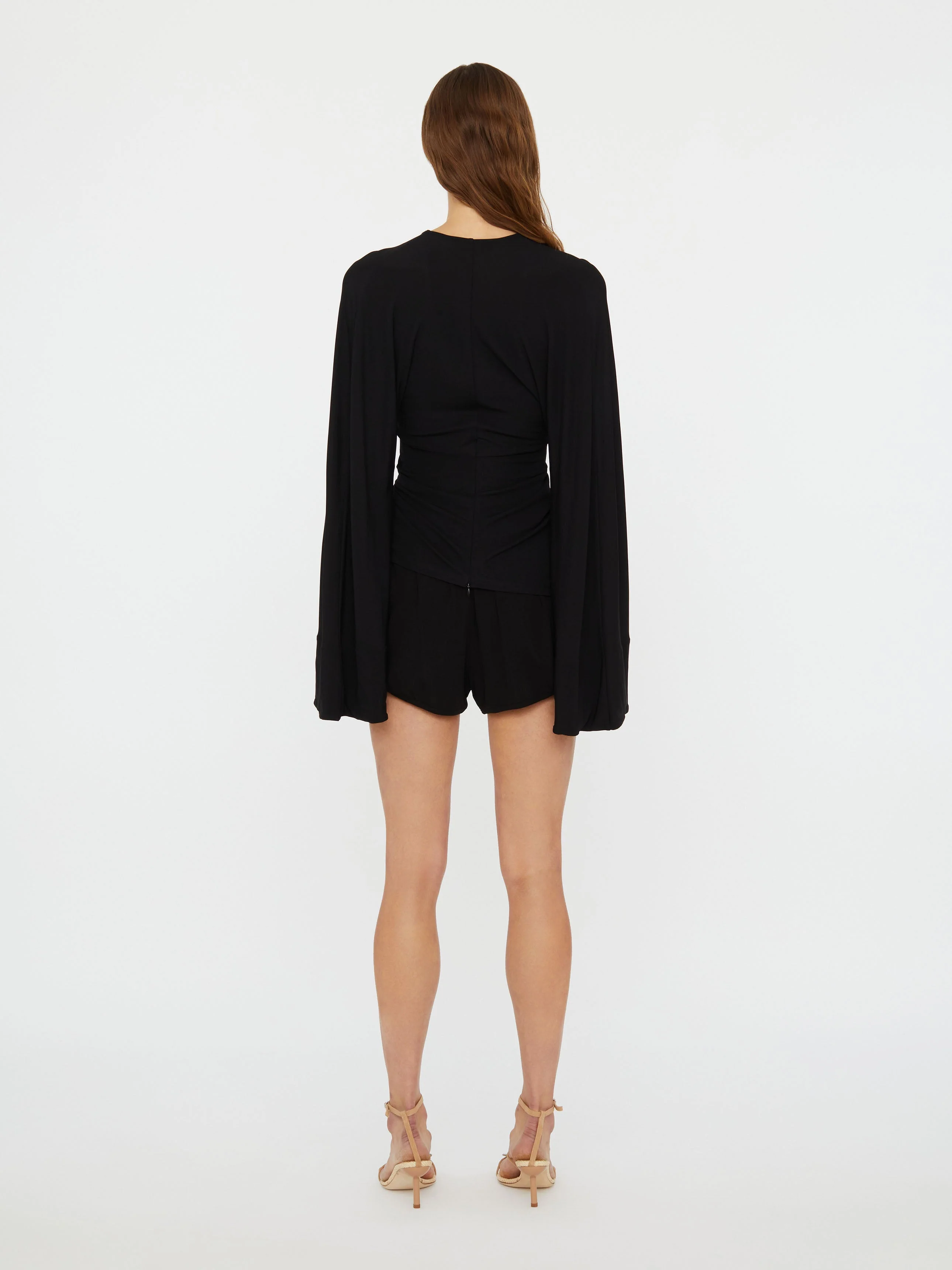 Christopher Esber - Ruched Crescent Jersey Boxer Short - Image 4