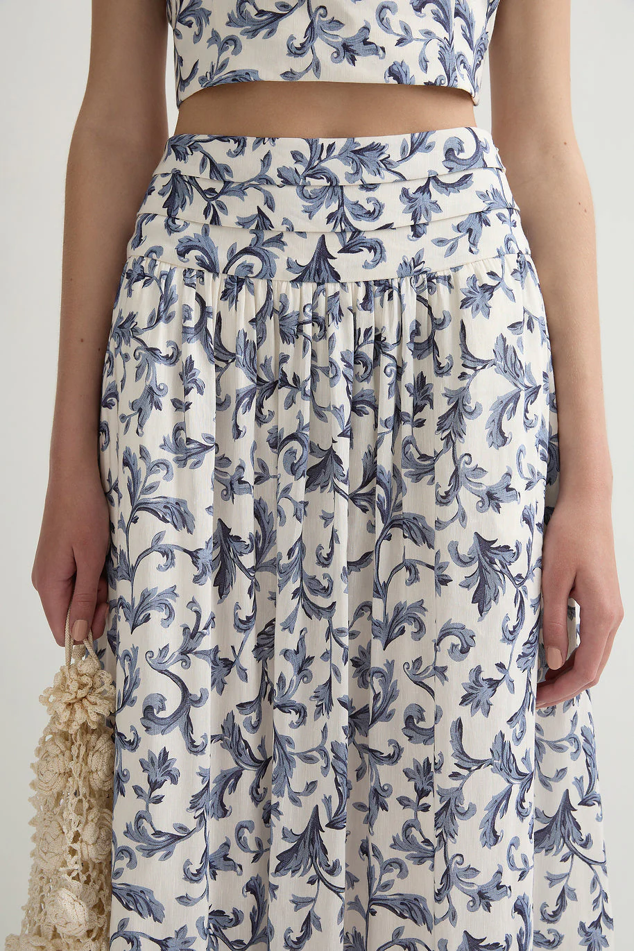 Posse - RUE SKIRT - BLUE BAROQUE - Image 2