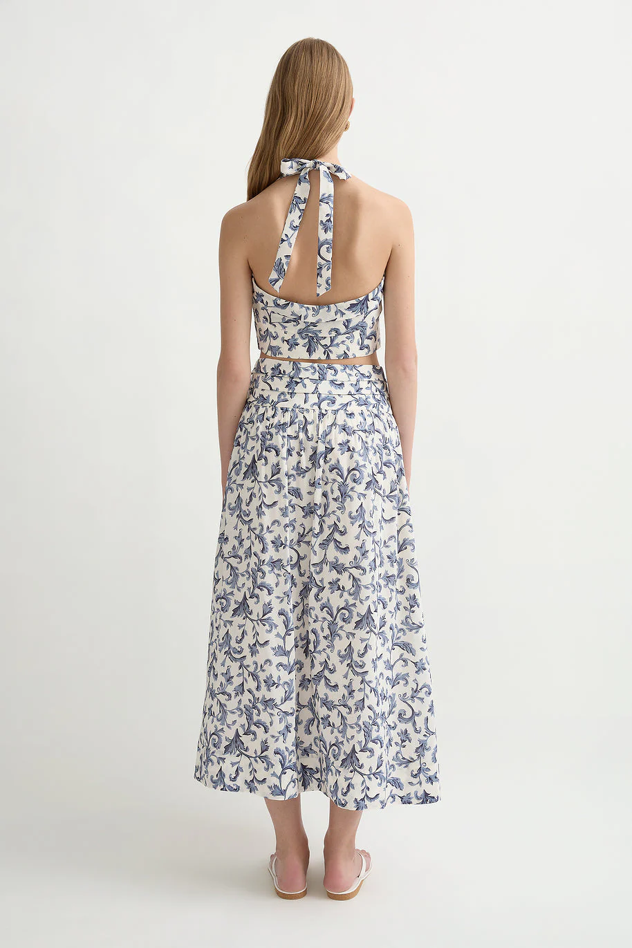 Posse - RUE SKIRT - BLUE BAROQUE - Image 4