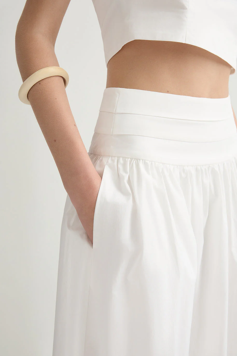 Posse - RUE SKIRT - CREAM - Image 2
