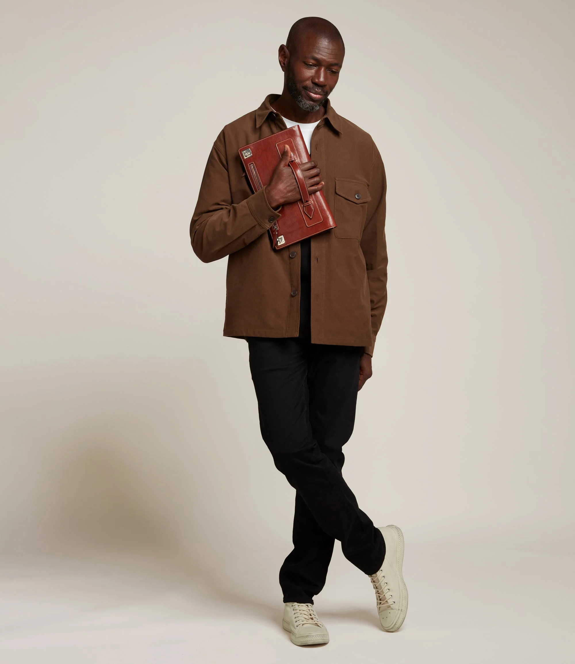 Metier - Runaway I Essentials 70s Calfskin Tobacco - Image 4