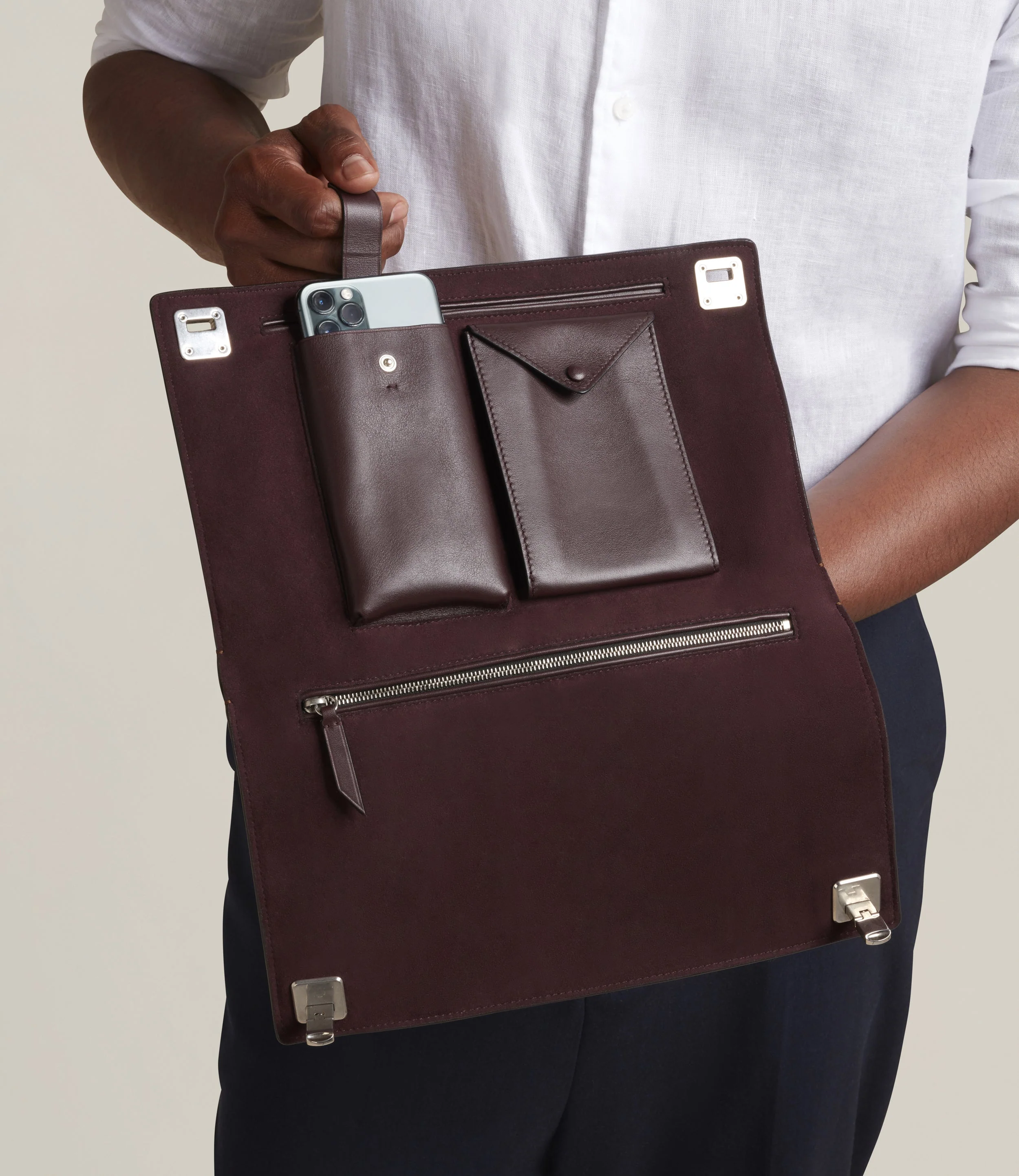 Metier - Runaway I Essentials 70s Calfskin Tobacco - Image 5
