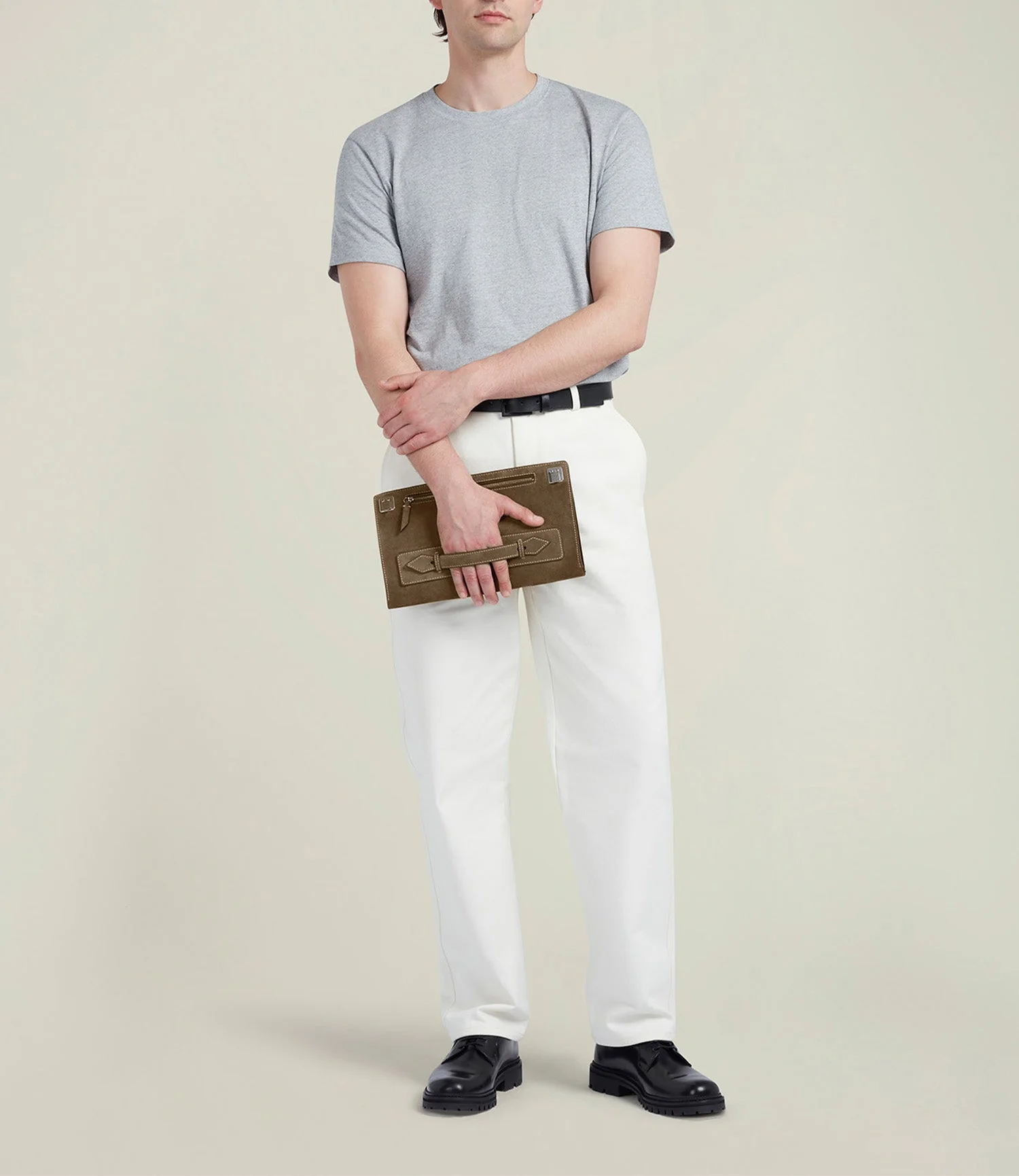 Metier - Runaway I Suede Khaki - Image 3