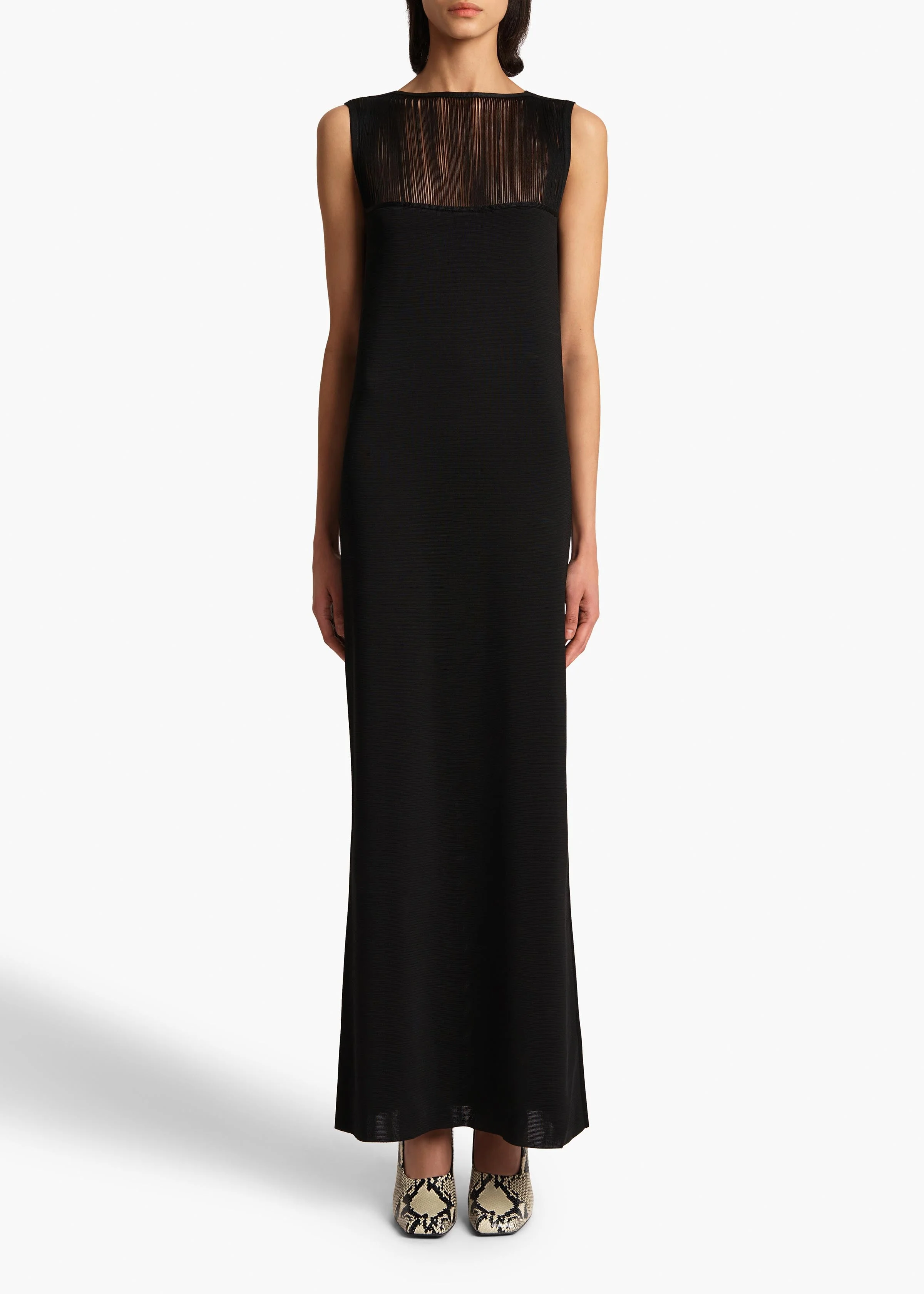 Khaite - Ruslan Dress in Black - Image 3