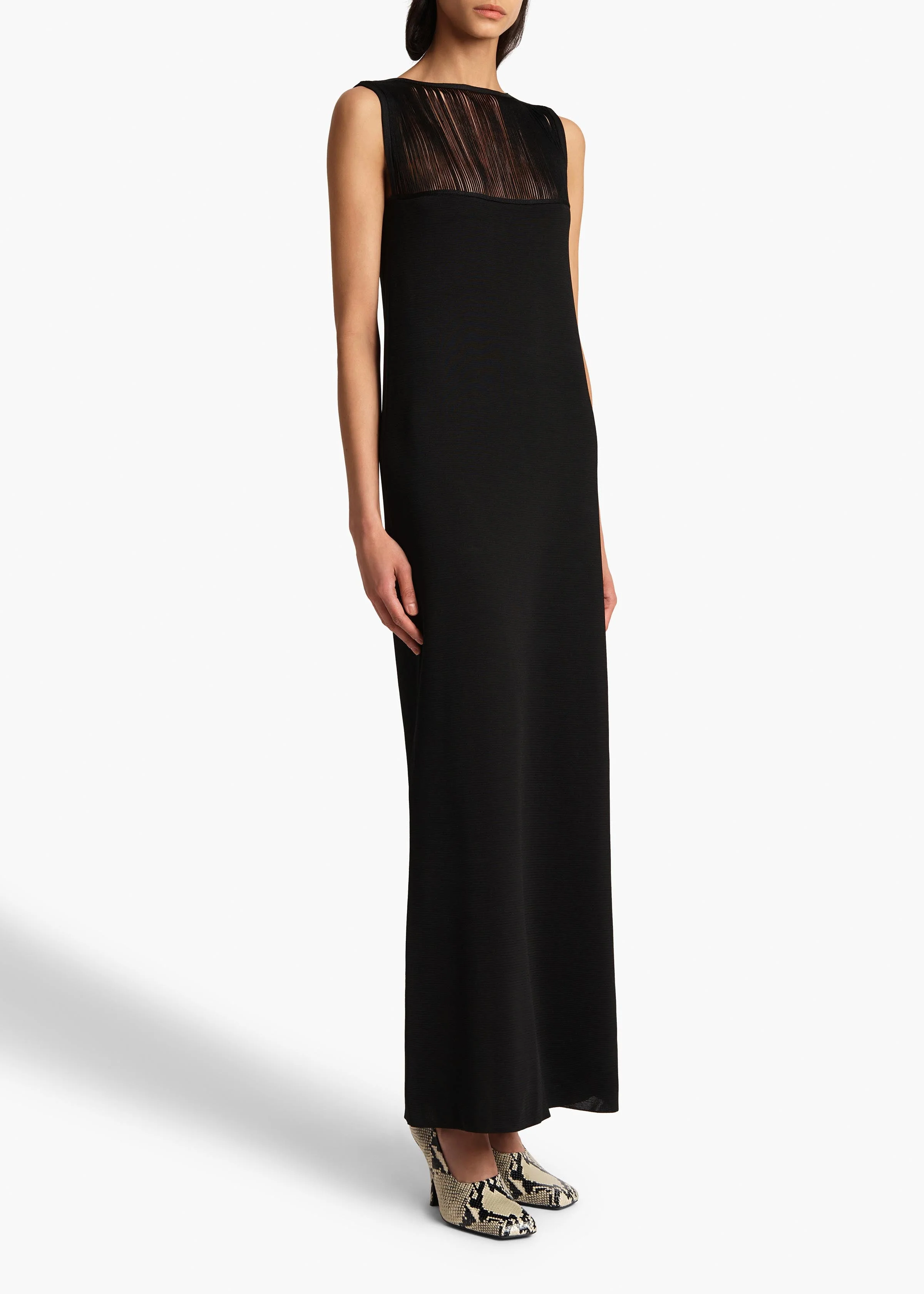 Khaite - Ruslan Dress in Black - Image 9