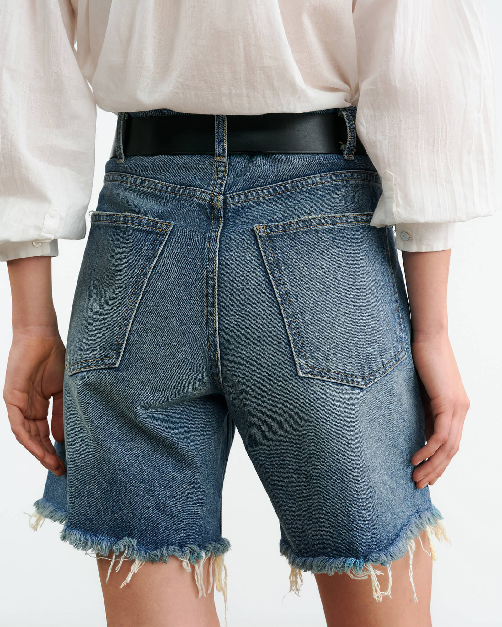 Nili Lotan - RUSSEL DENIM SHORT - Image 3