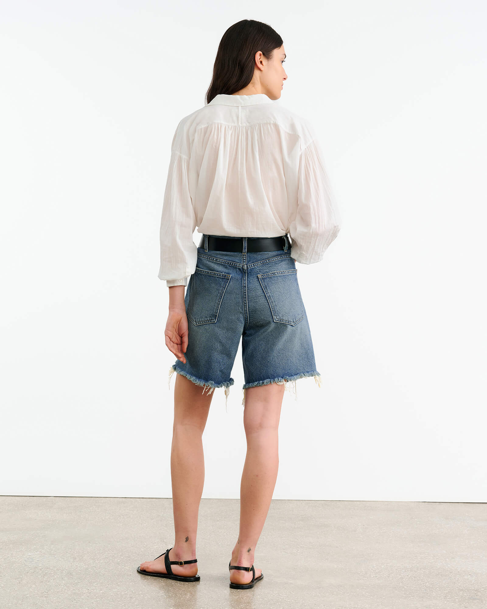 Nili Lotan - RUSSEL DENIM SHORT - Image 5