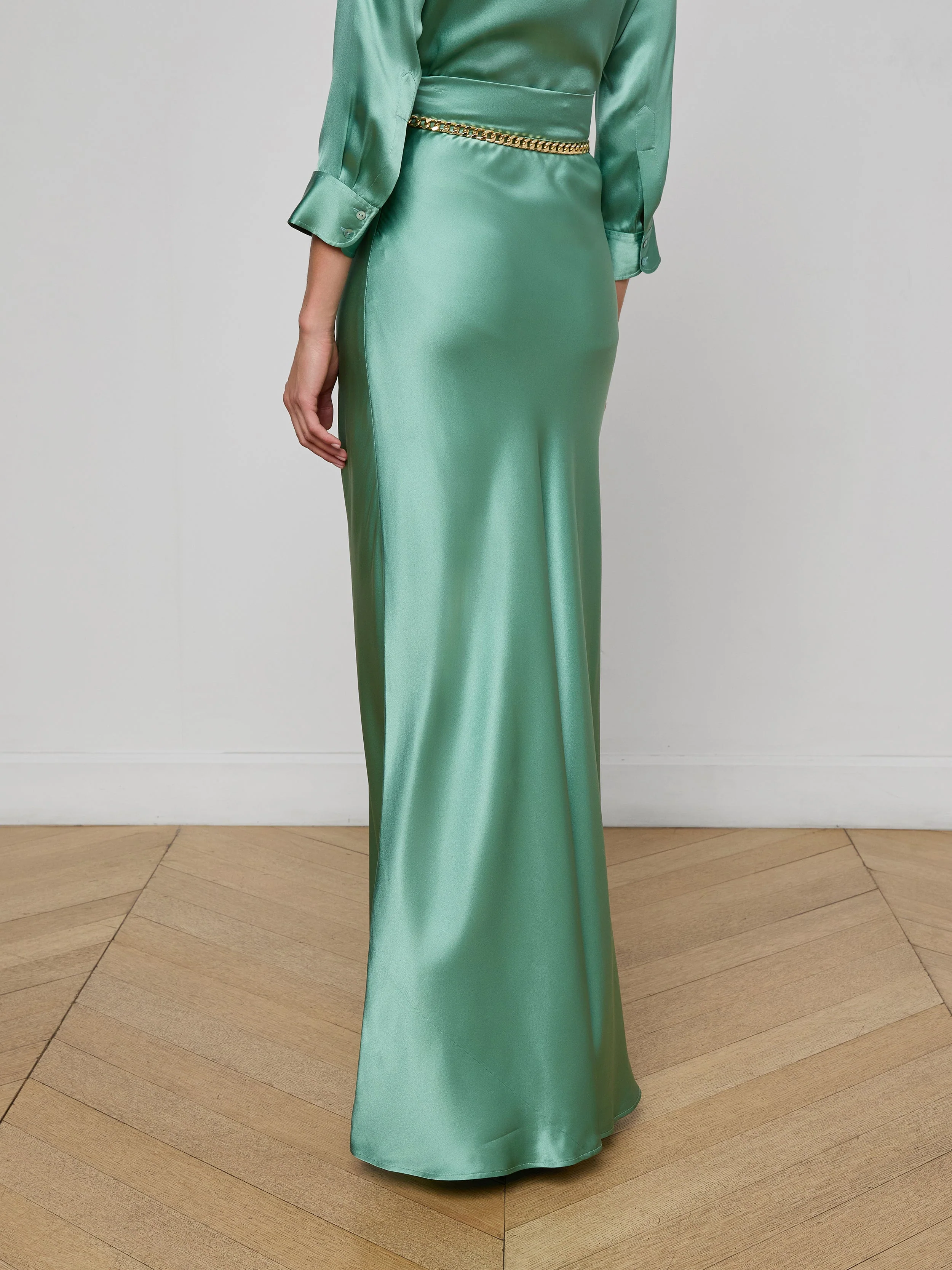 L'AGENCE - Ryker Silk Maxi Skirt - Image 5