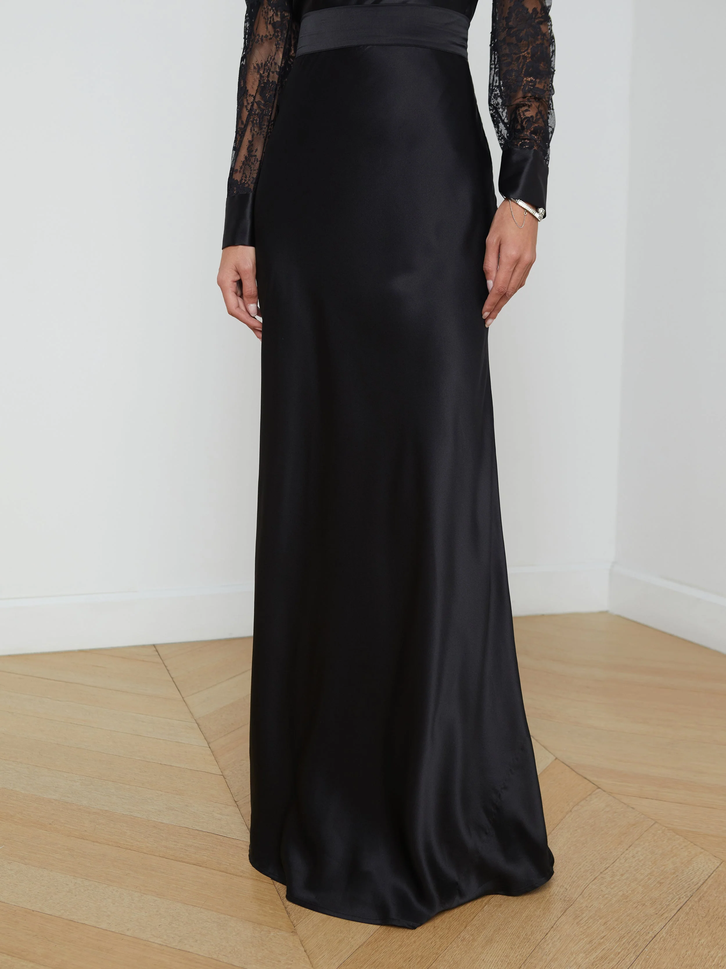 L'AGENCE - Ryker Silk Maxi Skirt - Image 3