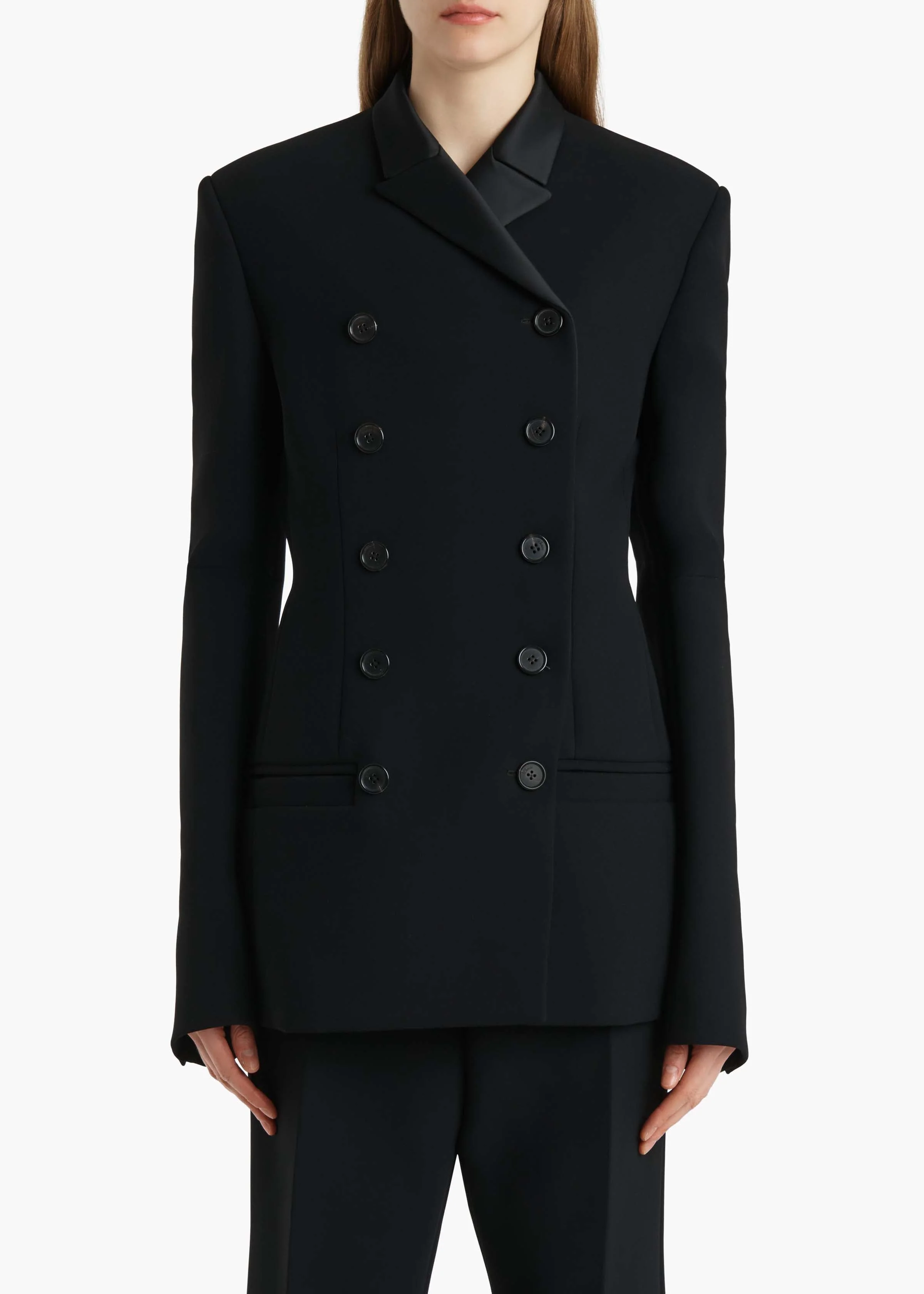 Khaite - Sabel Jacket in Black - Image 3