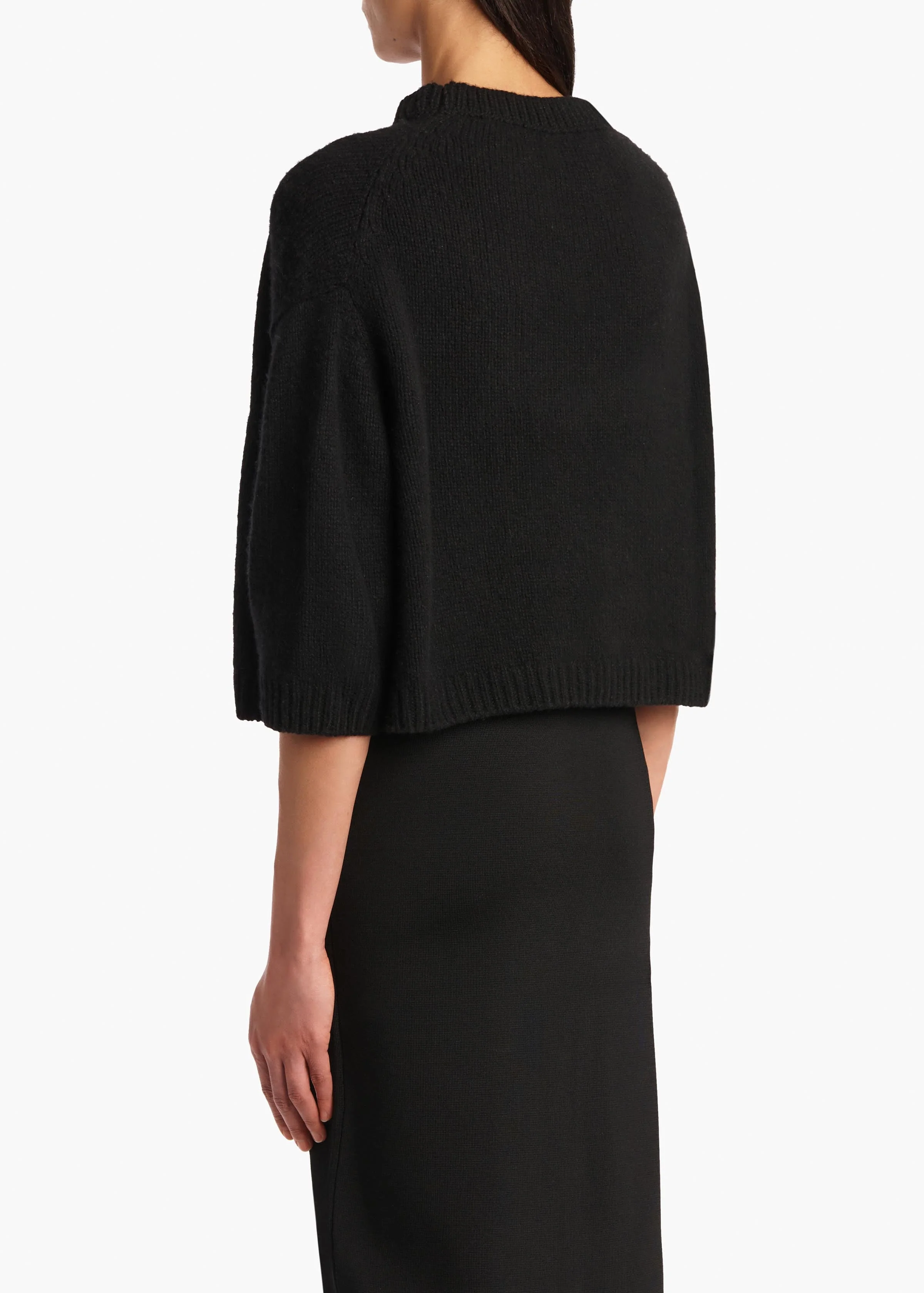 Khaite - Sabina Sweater in Black - Image 11