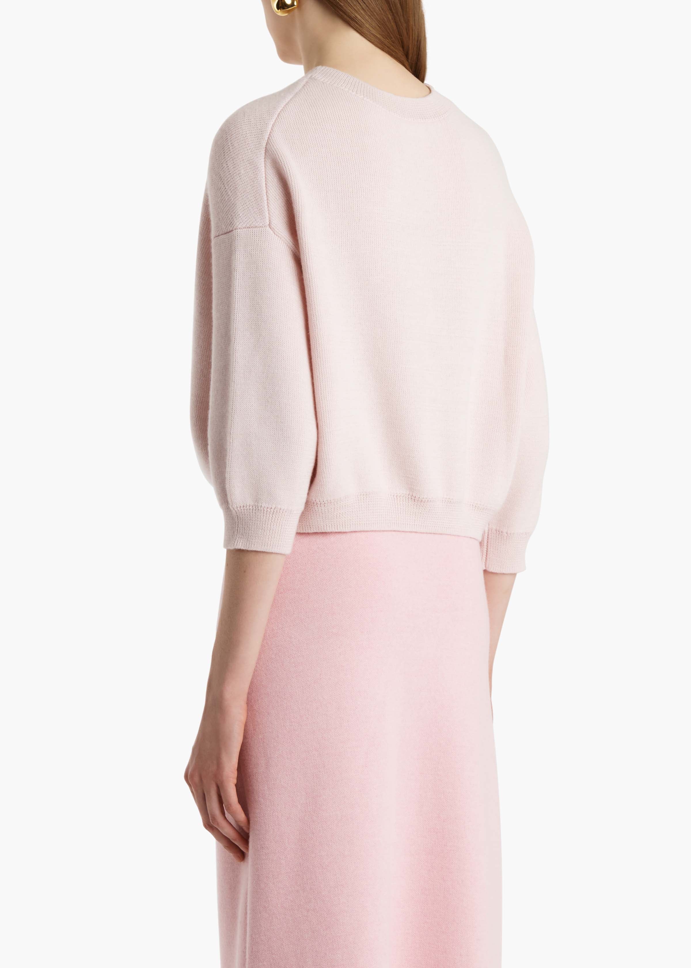 Khaite - Sabina Sweater in Blush - Image 11