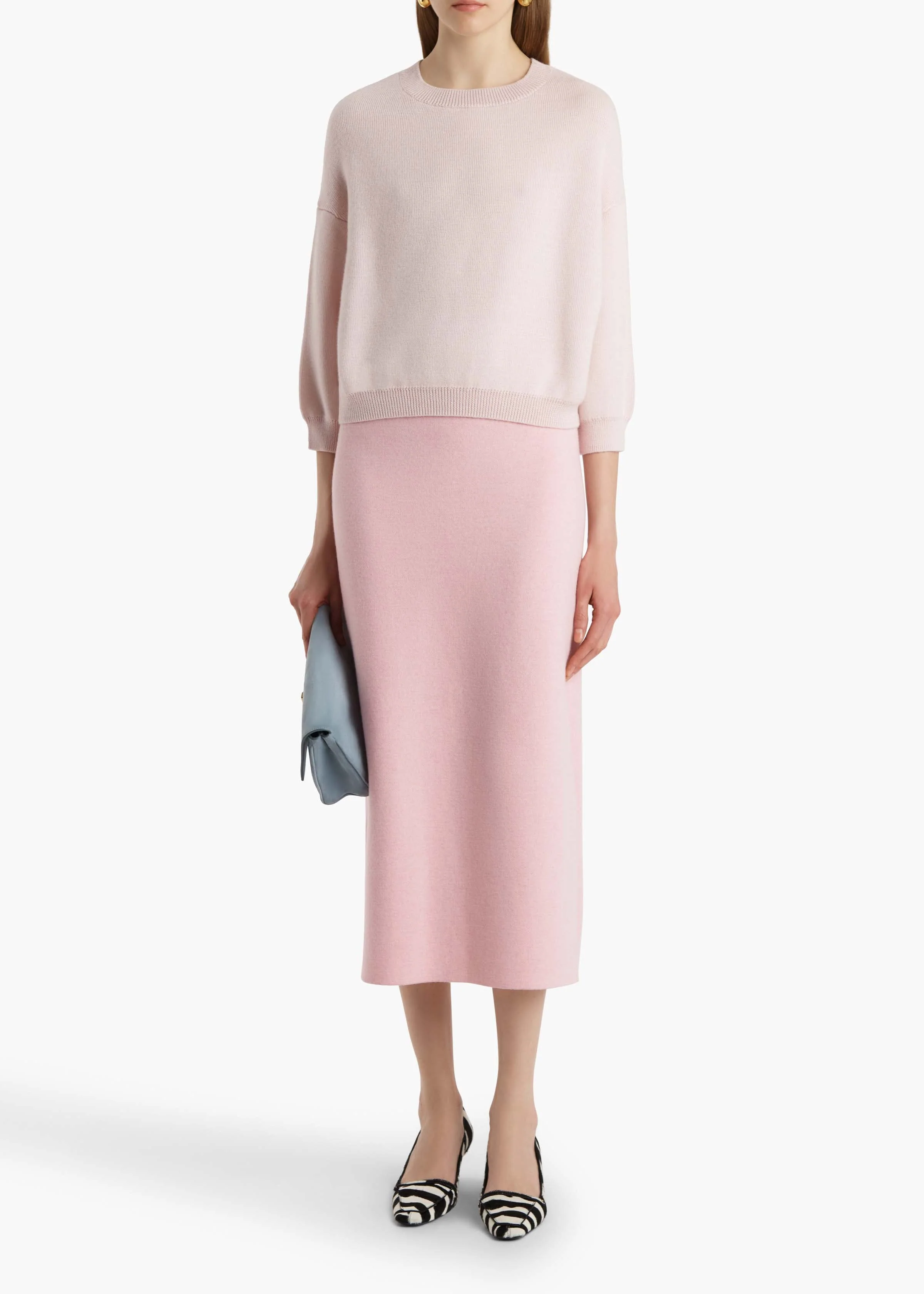 Khaite - Sabina Sweater in Blush - Image 9