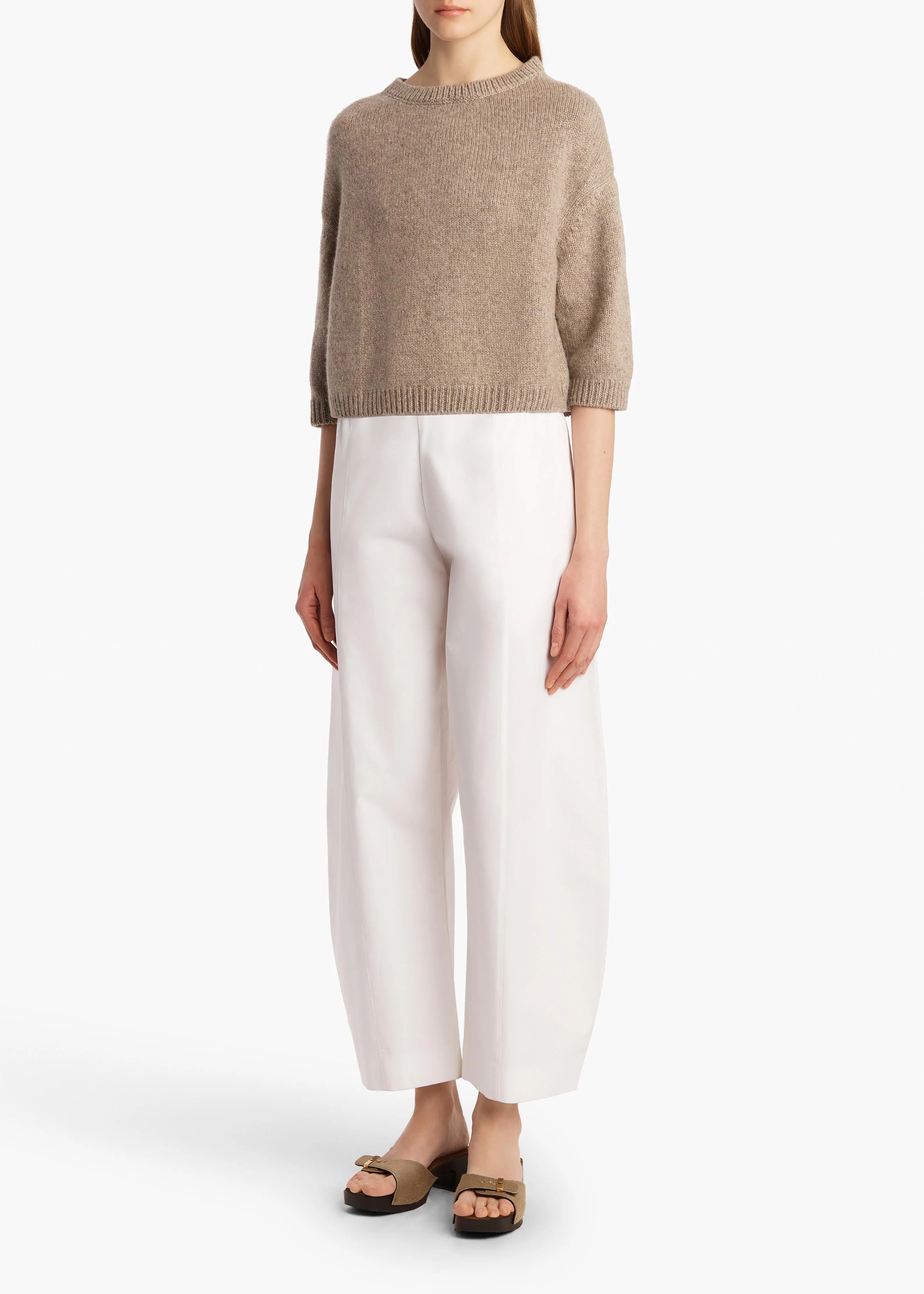 Khaite - Sabina Sweater in Sepia - Image 9