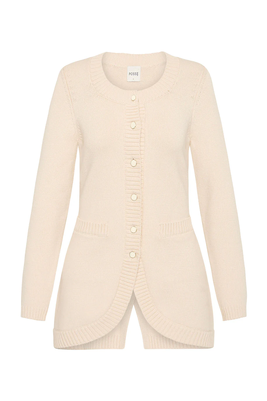 Posse - SABRINA CARDIGAN - CREAM - Image 5