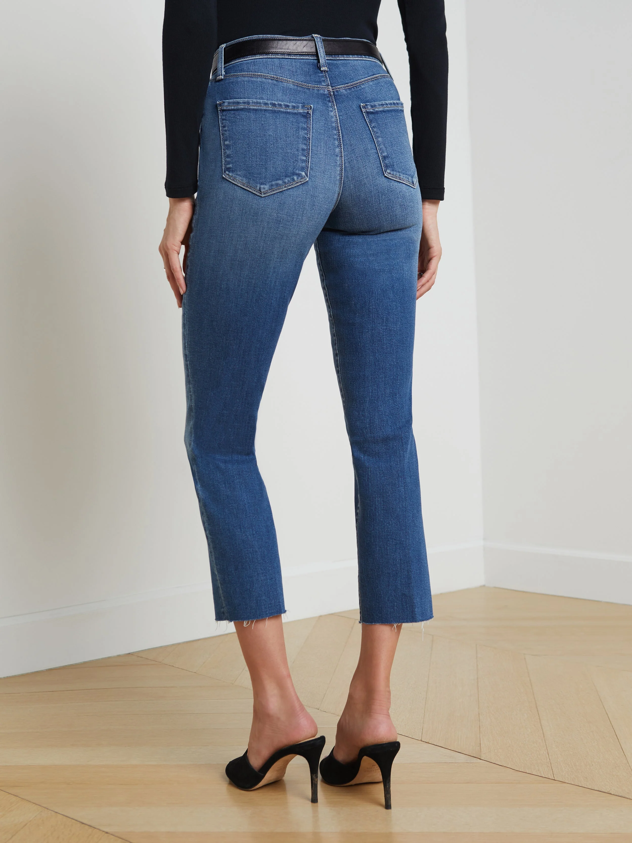 L'AGENCE - Sada Slim - Leg Cropped Jean - Image 9