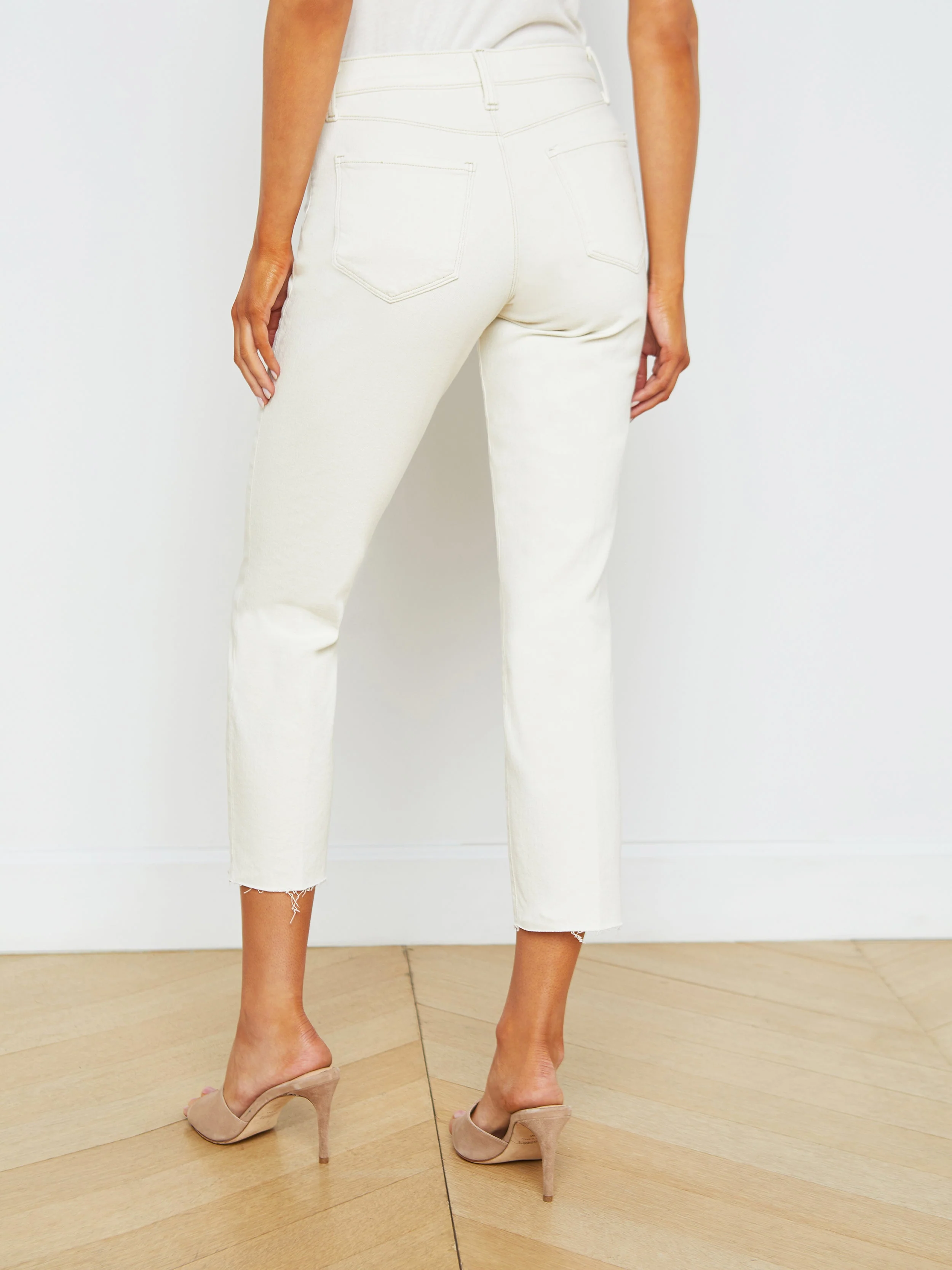 L'AGENCE - Sada Slim - Leg Cropped Jean - Image 4