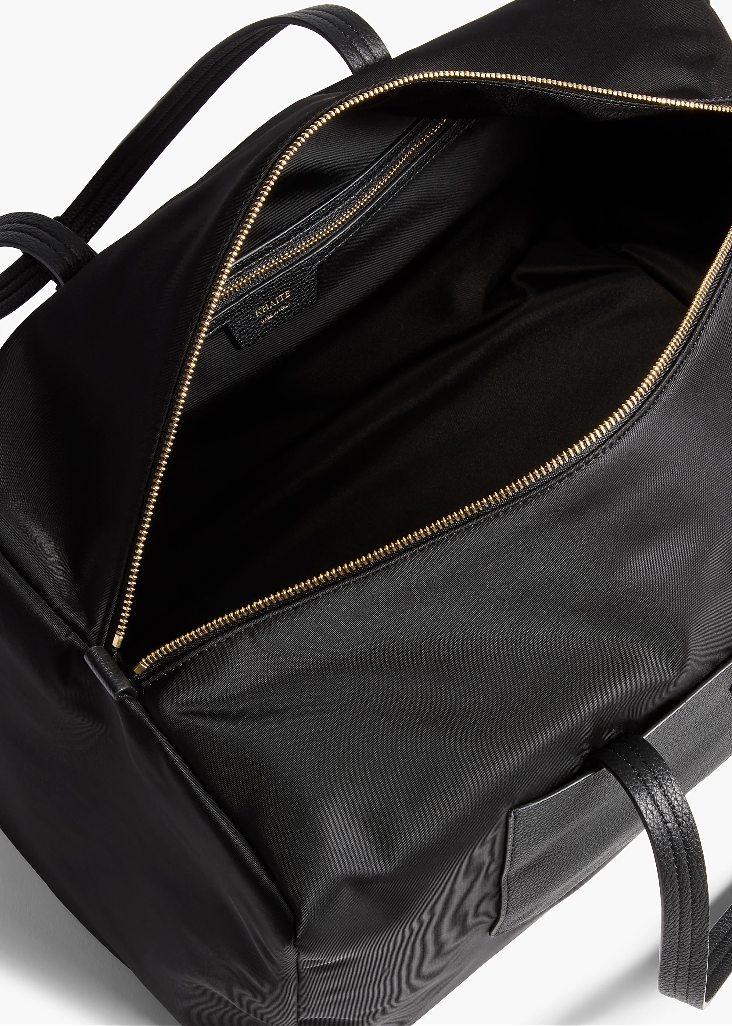 Khaite - Sage Duffle Bag in Black Nylon - Image 4