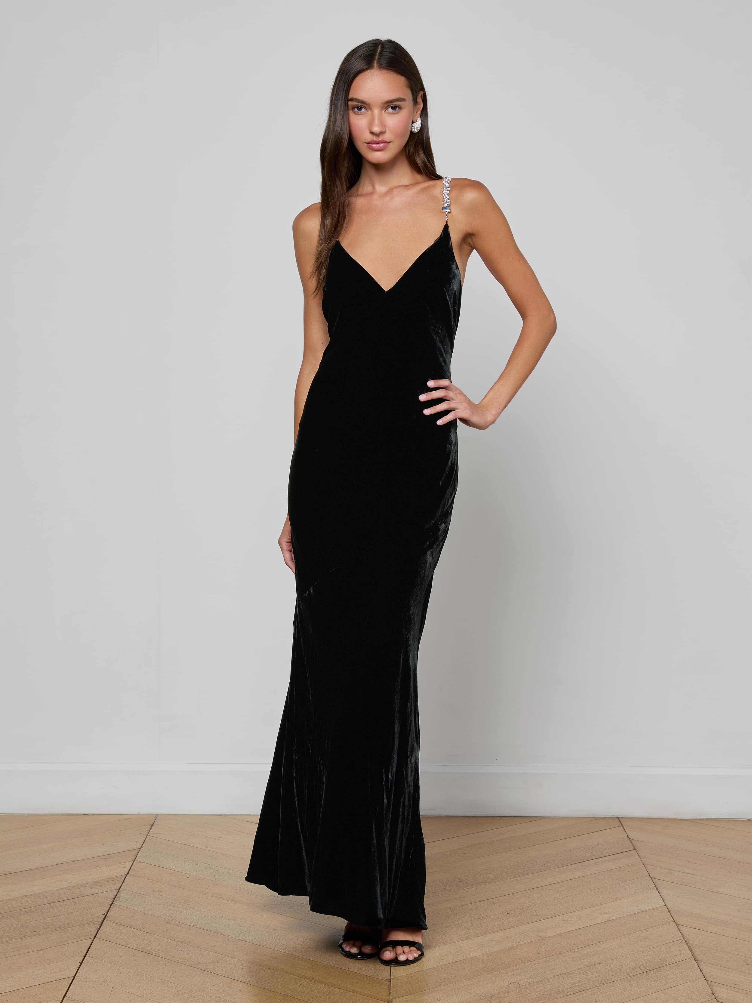 L'AGENCE - Saint Velvet Gown - Image 11