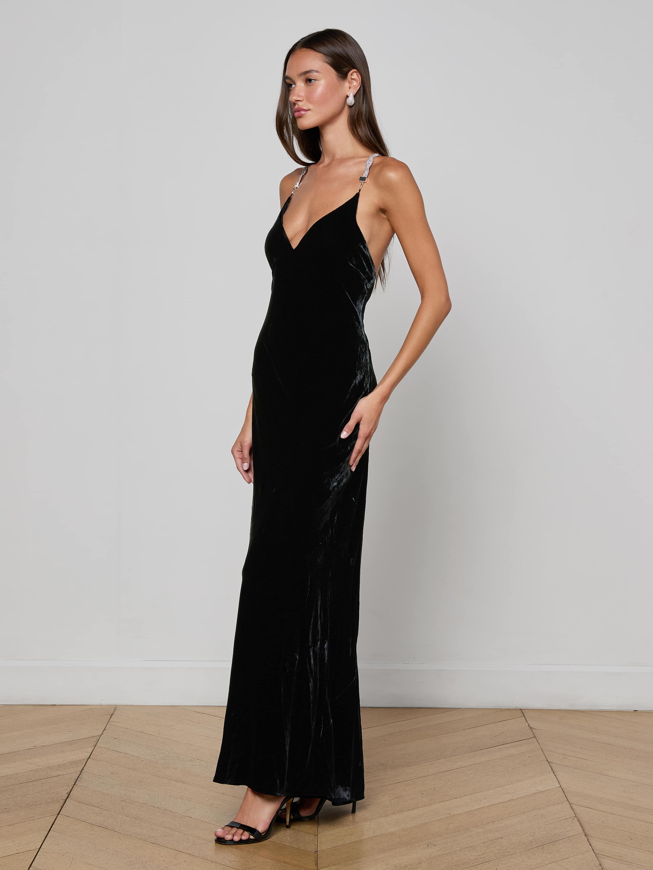 L'AGENCE - Saint Velvet Gown - Image 13