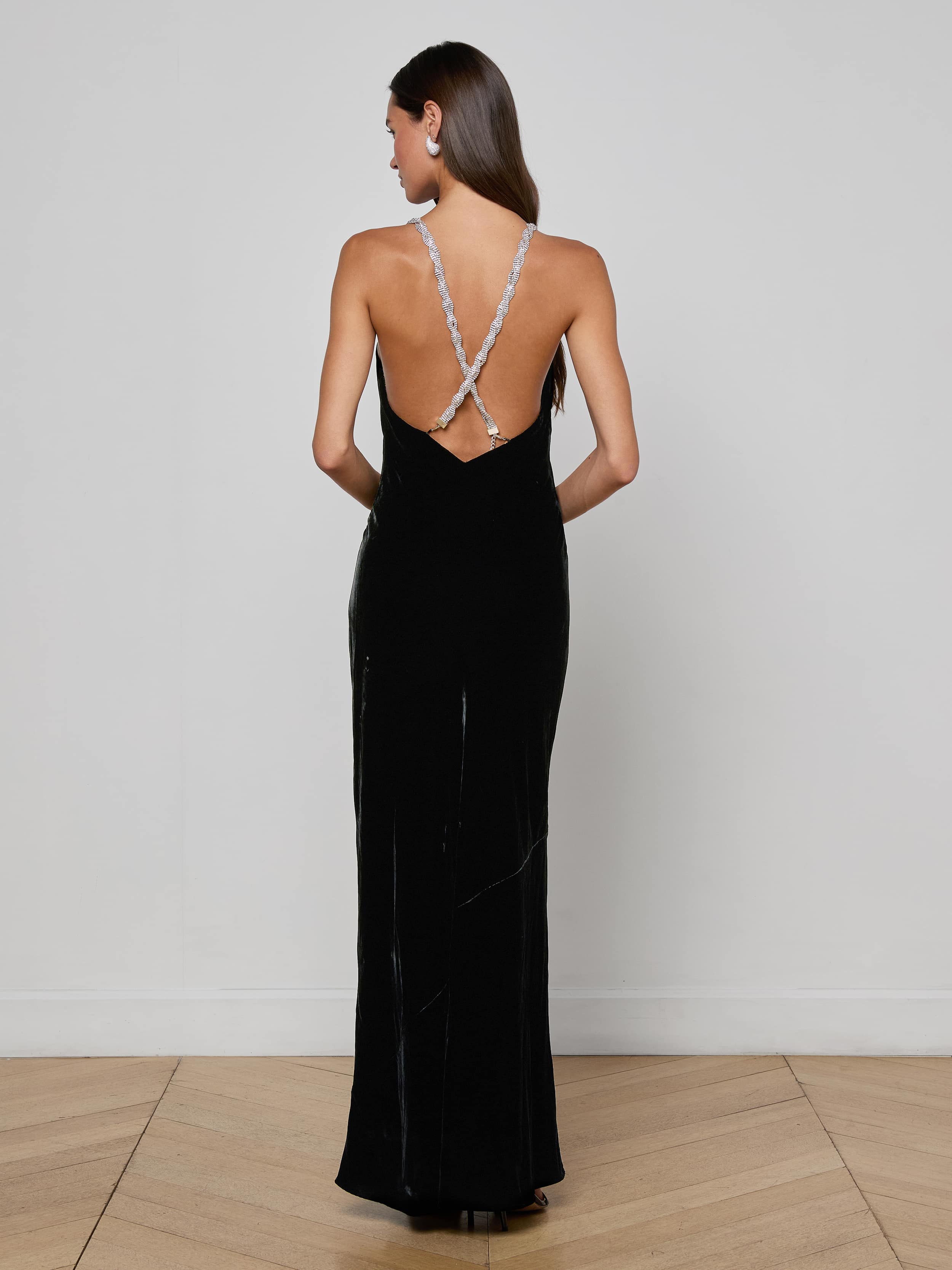 L'AGENCE - Saint Velvet Gown - Image 4