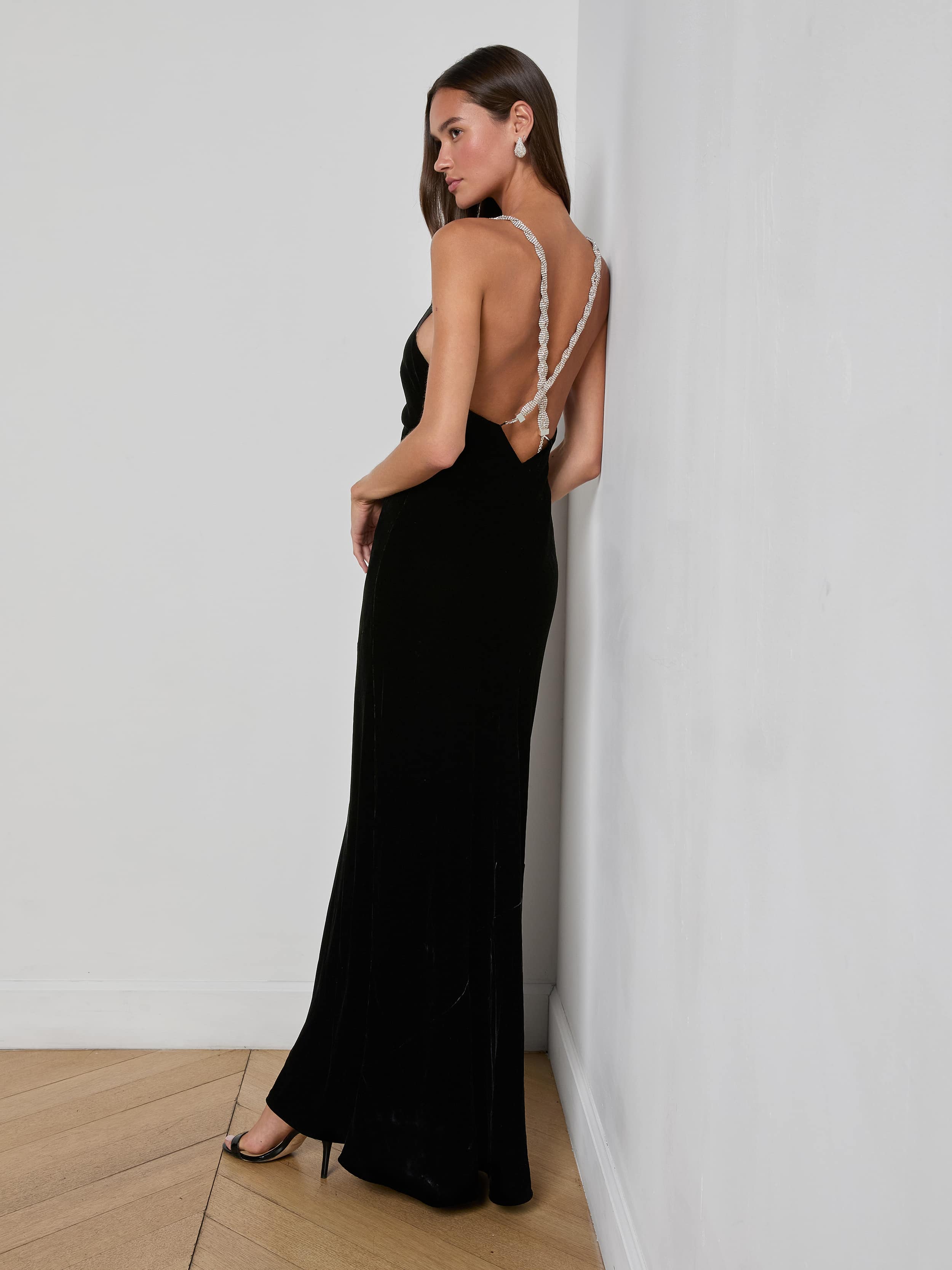 L'AGENCE - Saint Velvet Gown - Image 5