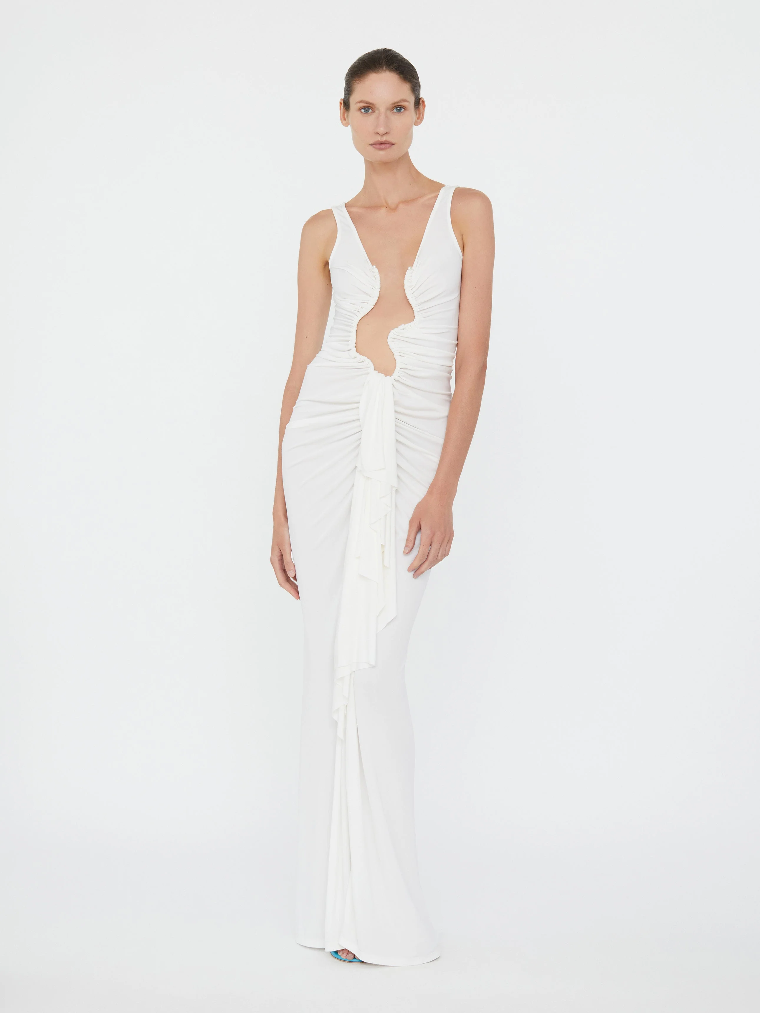 Christopher Esber - Salacia Jersey Drape Dress - Image 6