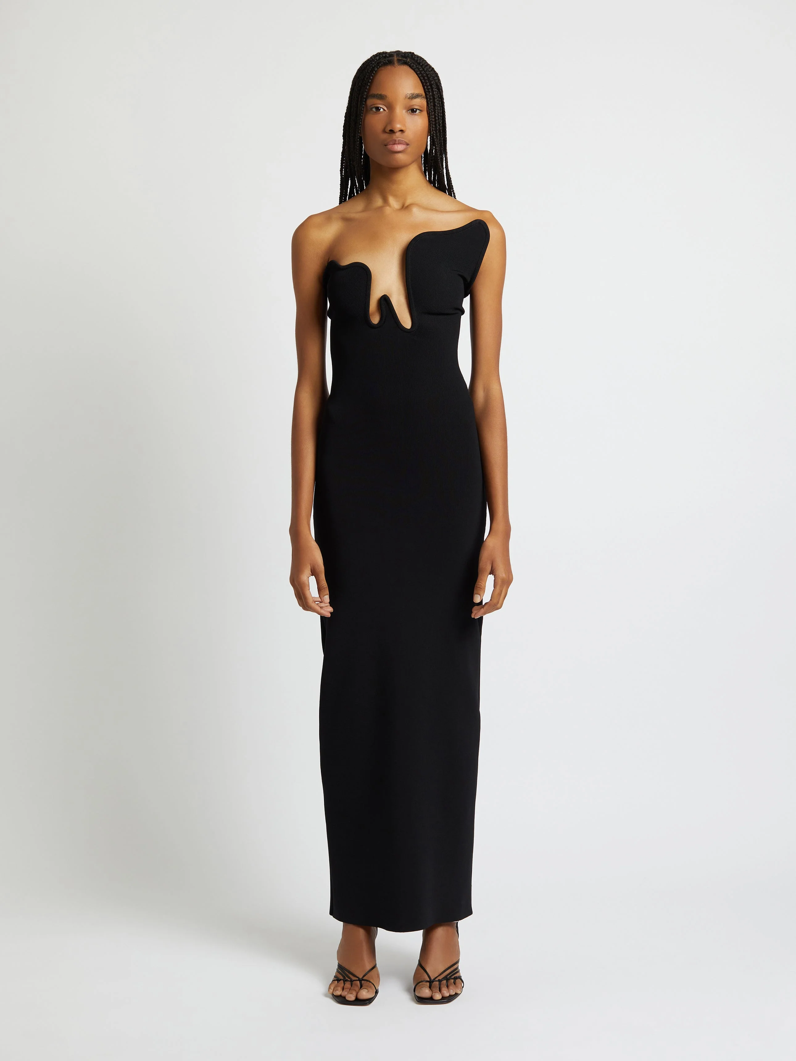 Christopher Esber - Salacia Wire Column Strapless Dress