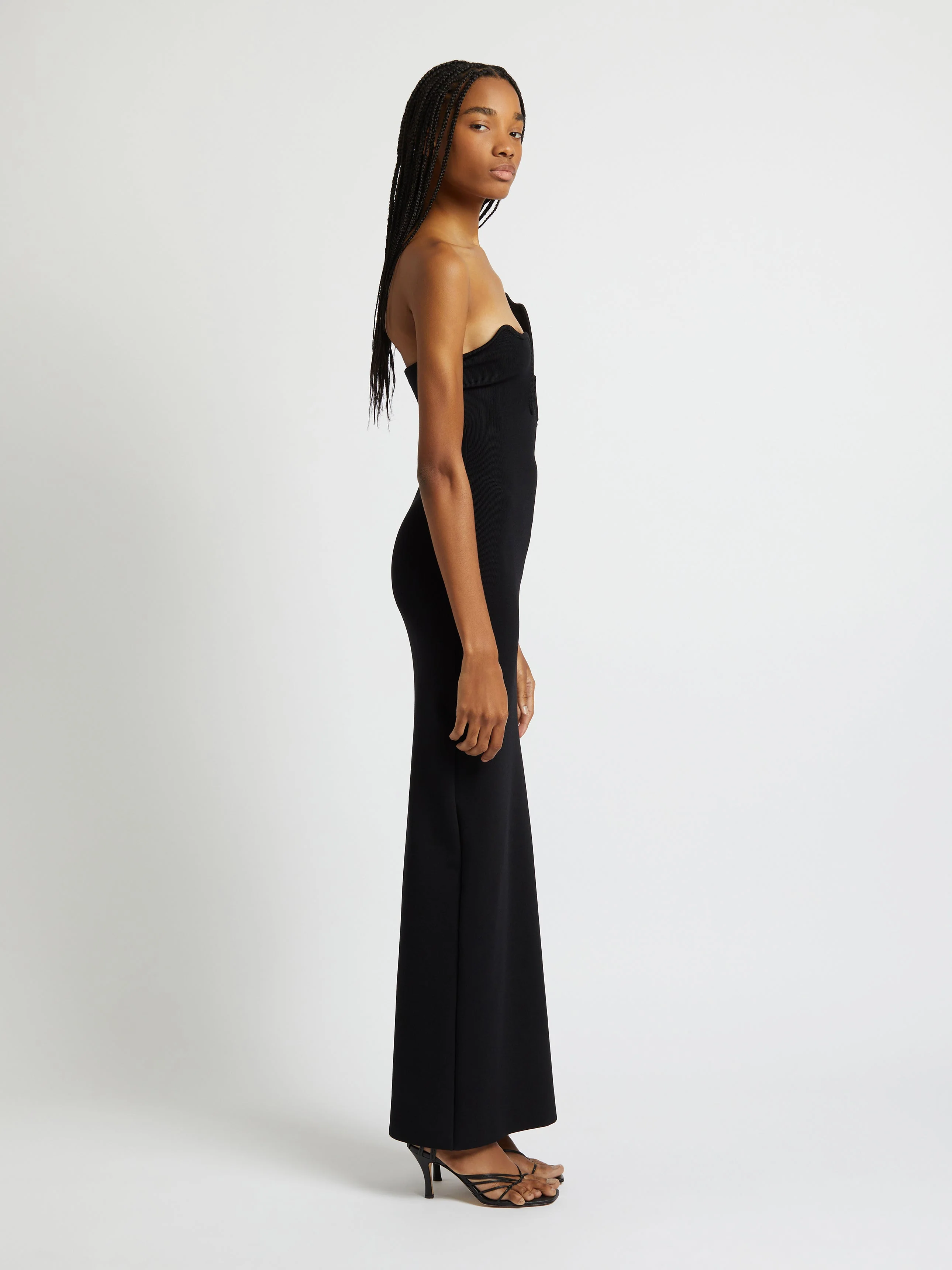 Christopher Esber - Salacia Wire Column Strapless Dress - Image 3