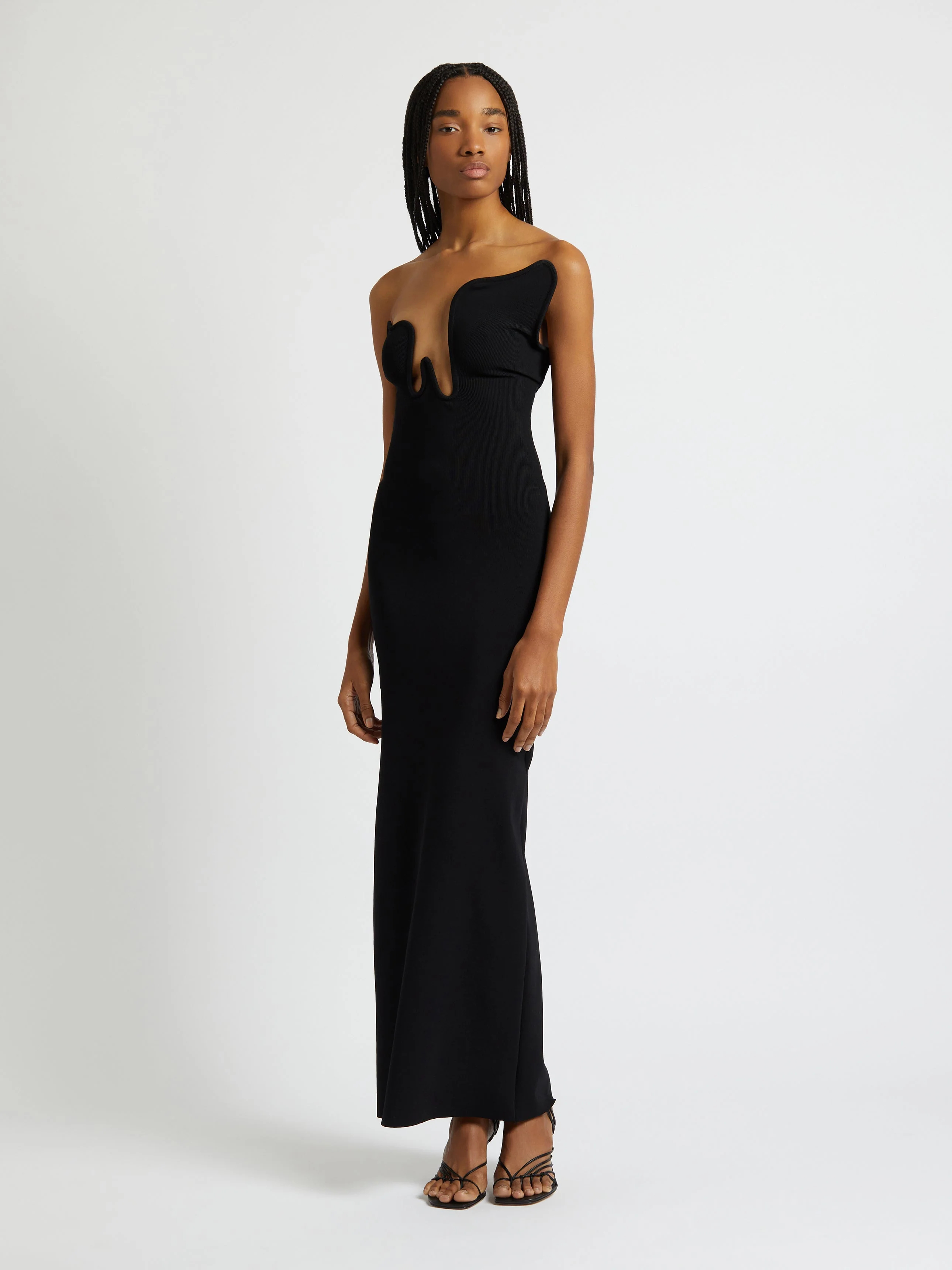 Christopher Esber - Salacia Wire Column Strapless Dress - Image 5